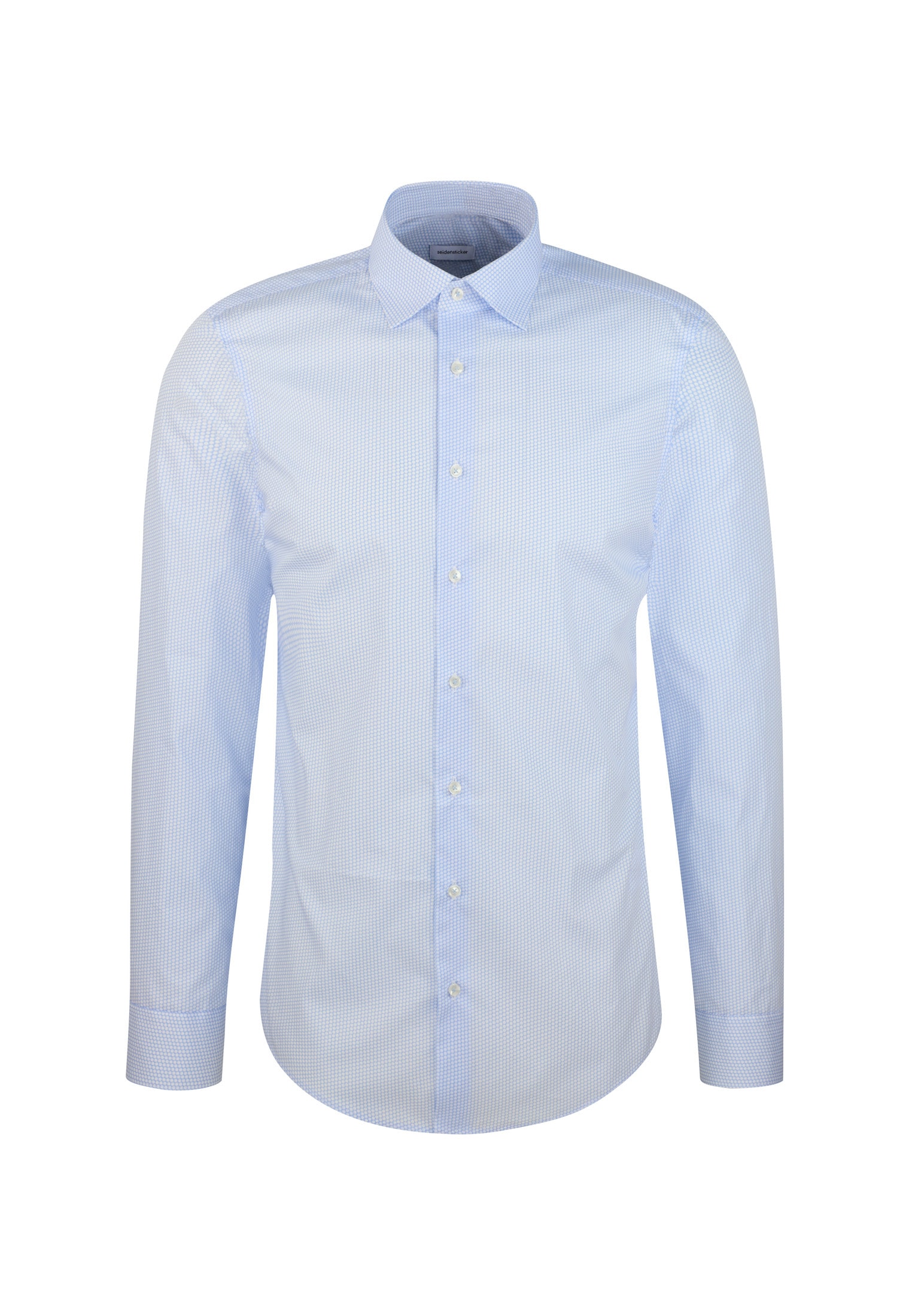 seidensticker Businesshemd »Schwarze Rose« Shaped 1/1 Kentkragen Druck