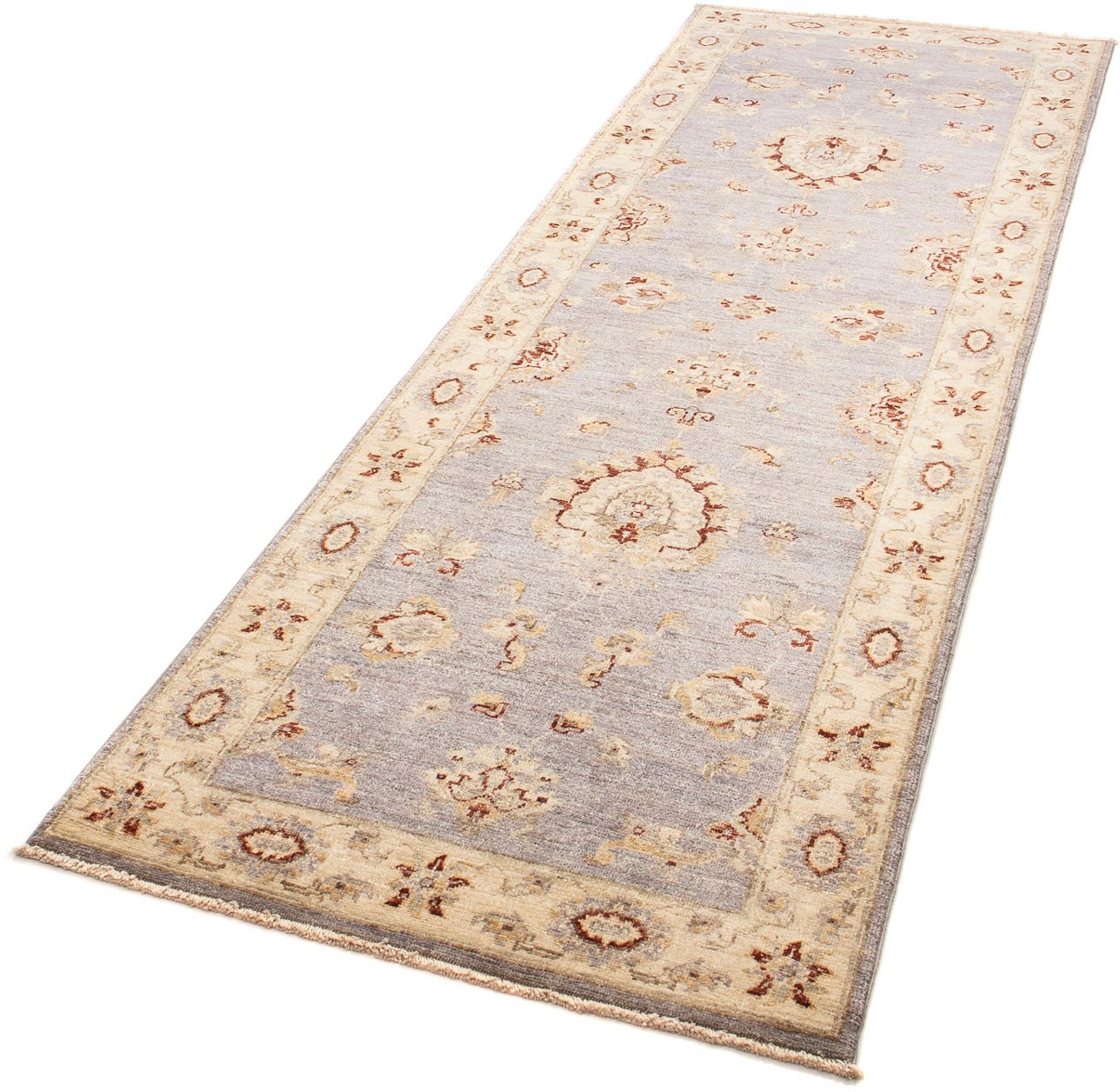 Image of morgenland Orientteppich »Ziegler - 252 x 80 cm - flieder«, rechteckig, 6 mm Höhe, Wohnzimmer, Handgeknüpft, Einzelstück mit Zertifikat bei Ackermann Versand Schweiz