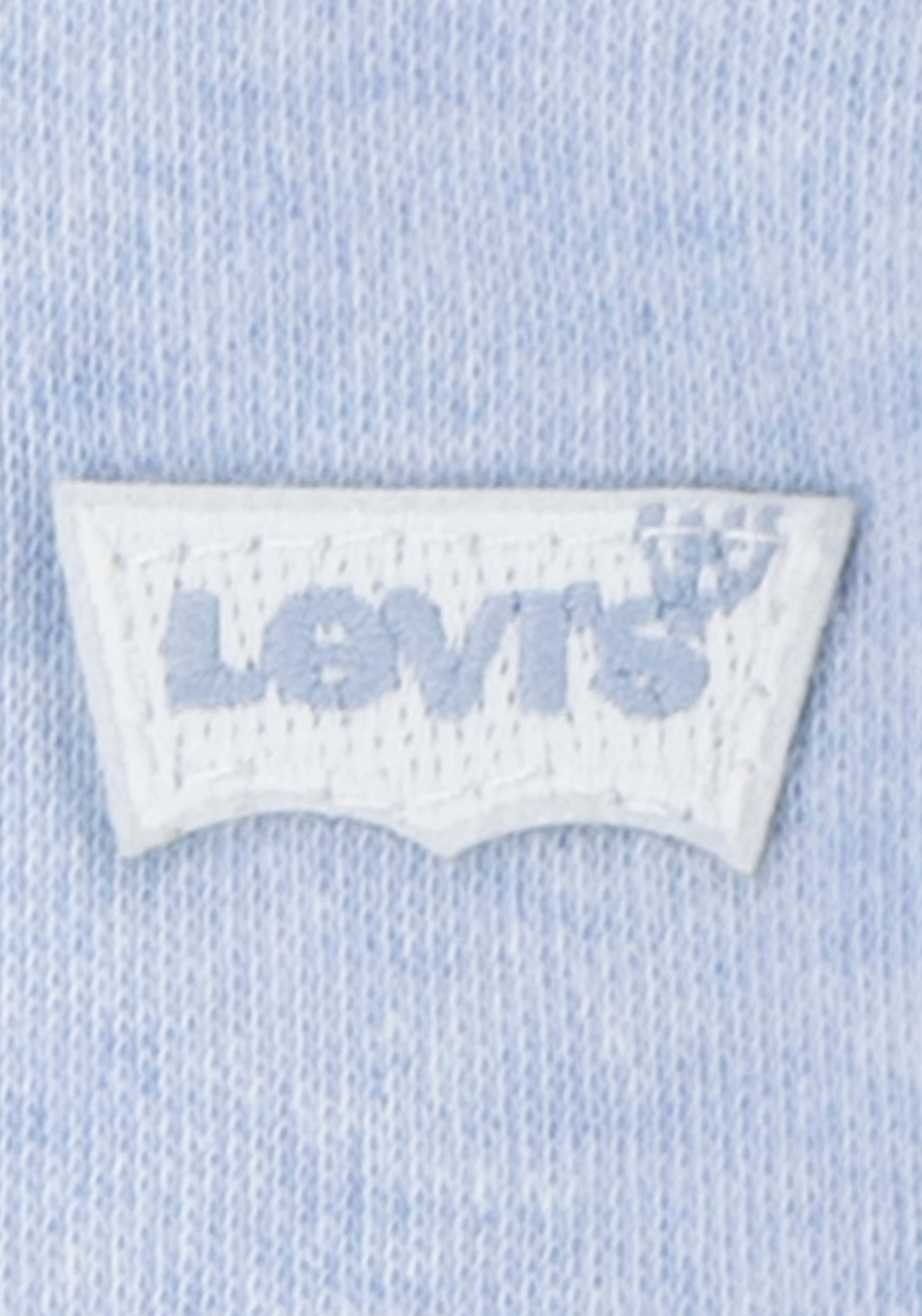 Levi's® Kids Neugeborenen-Geschenkset »LVN FOOTED COVERALL & HAT SET«, (Set, 2 tlg.), UNISEX