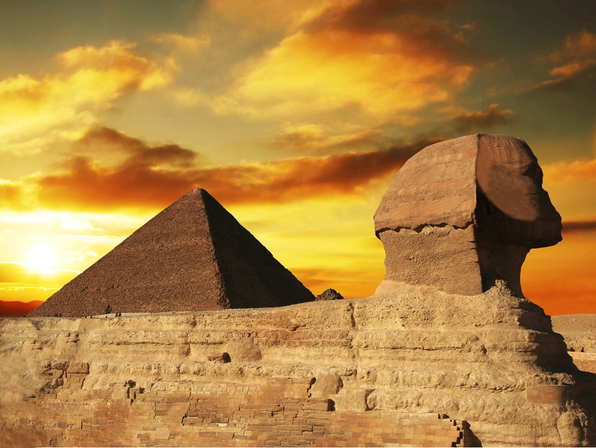 Image of Papermoon Fototapete »Pyramidensphinx«, Vliestapete, hochwertiger Digitaldruck bei Ackermann Versand Schweiz
