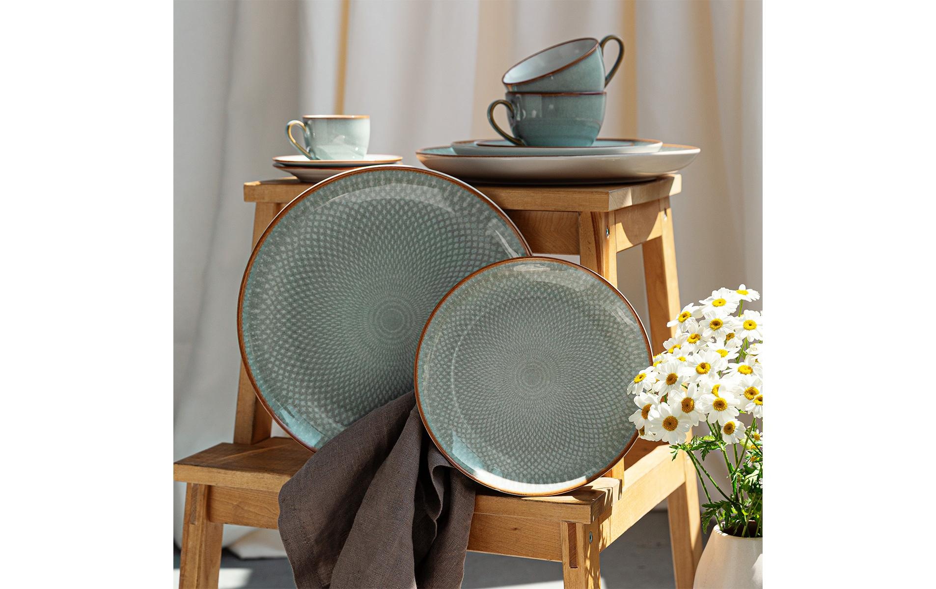   Speiseteller »Lunasol Elements Day Mandala 12-tlg.« Teller-Set