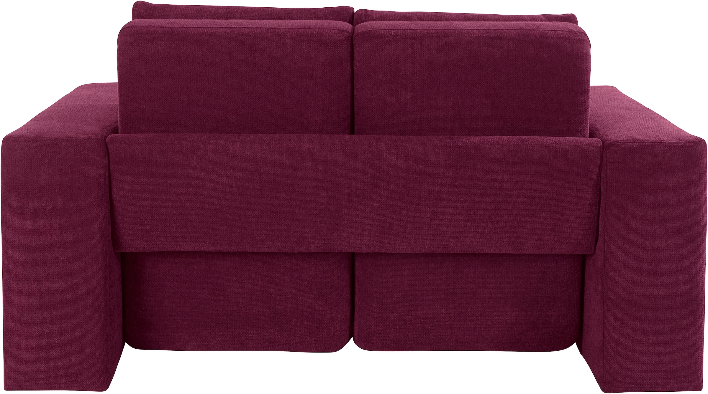 LOOKS by Wolfgang Joop 2-Sitzer »Looksvb«, Verwandlungssofa: aus Sofa wird Sofa mit 2 Hockern, mit Regalfunktion