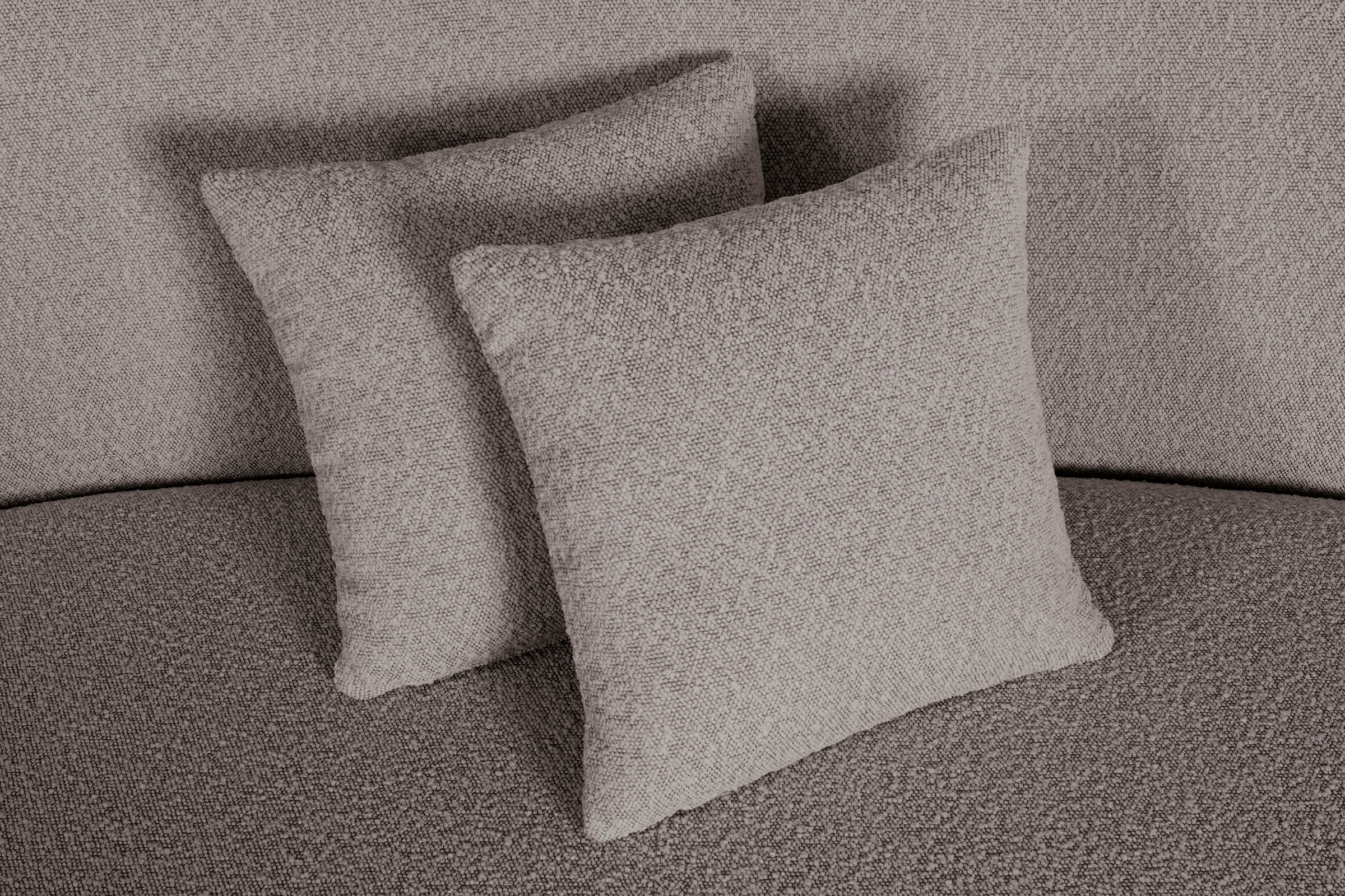 LeGer Home by Lena Gercke Ecksofa »Dilara L-Form«, gerundete Rückenlehne und Front, in 3 Bezugsqualitäten