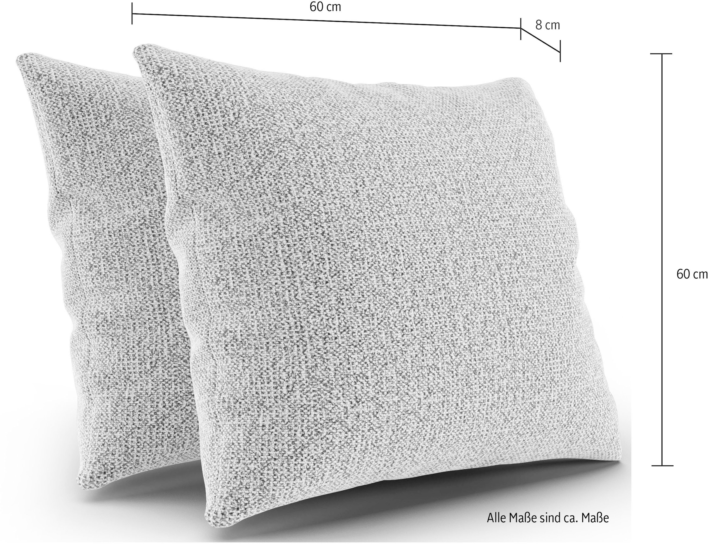 sit&more Sofakissen »Jazz« 2er Kissen-Set wahlweise in drei Grössen