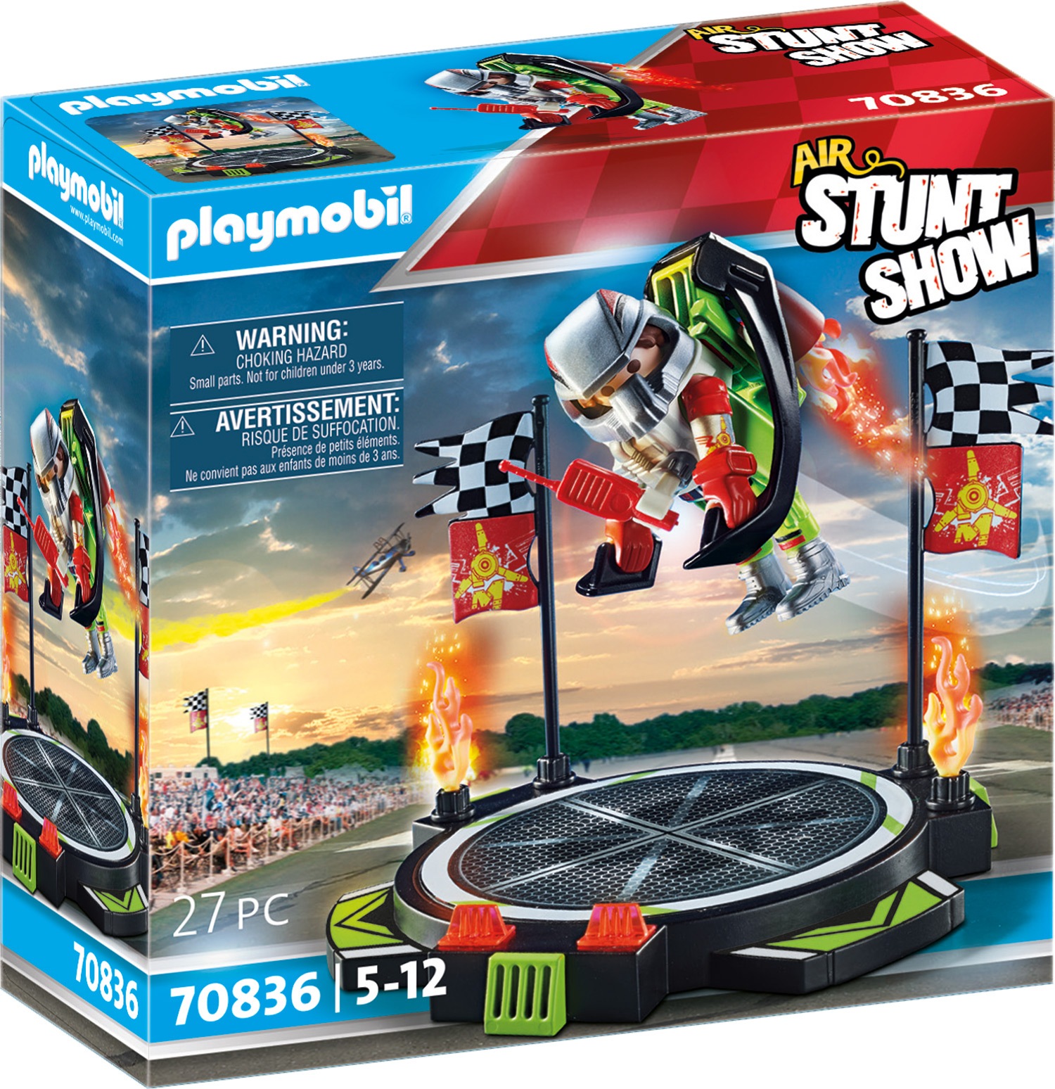 Image of Playmobil® Konstruktions-Spielset »Jetpack-Flieger (70836), Air Stuntshow«, (27 St.) bei Ackermann Versand Schweiz