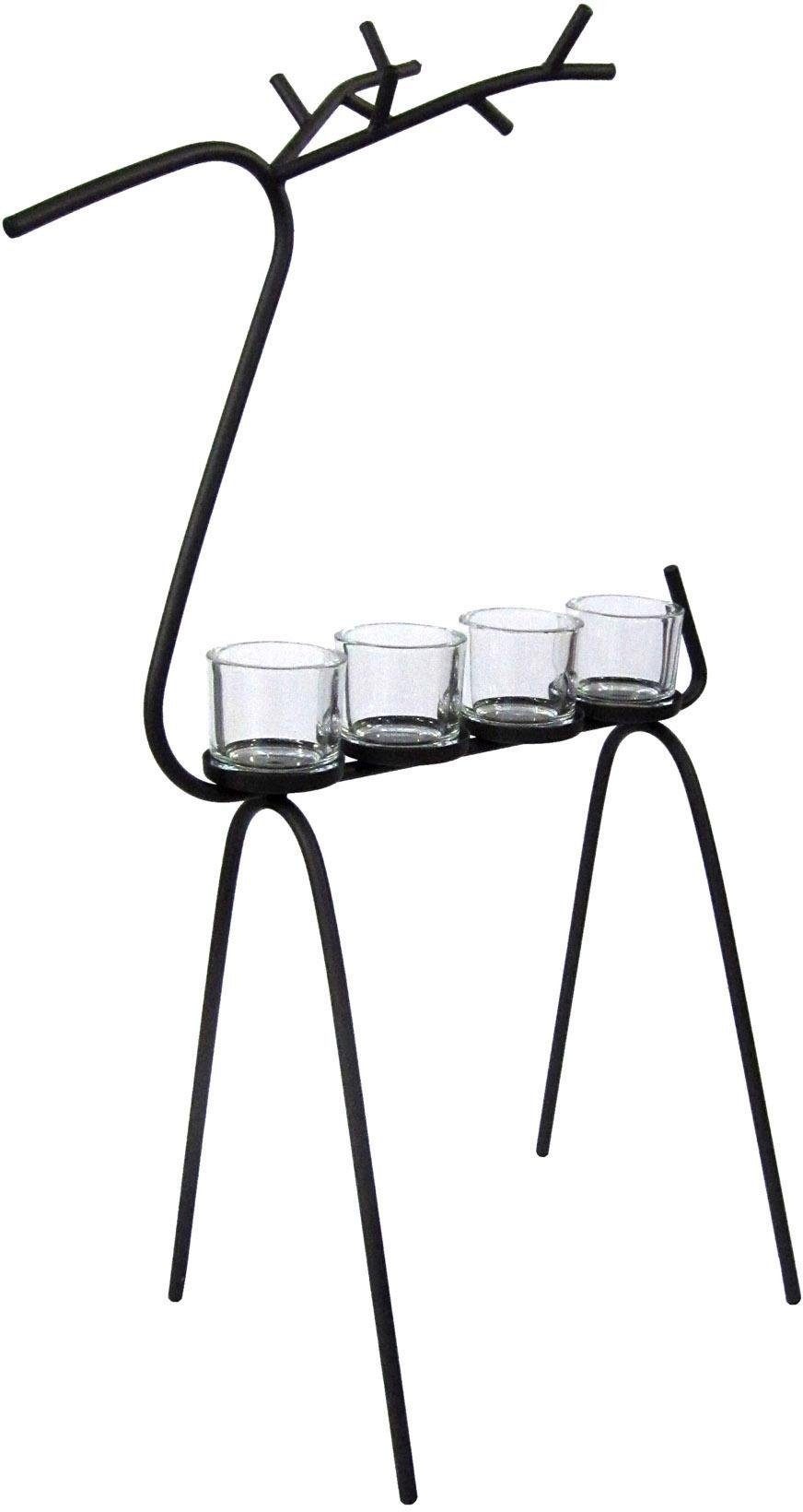 Image of Creativ deco Teelichthalter »Hirsch«, (Set, 5 St.) bei Ackermann Versand Schweiz