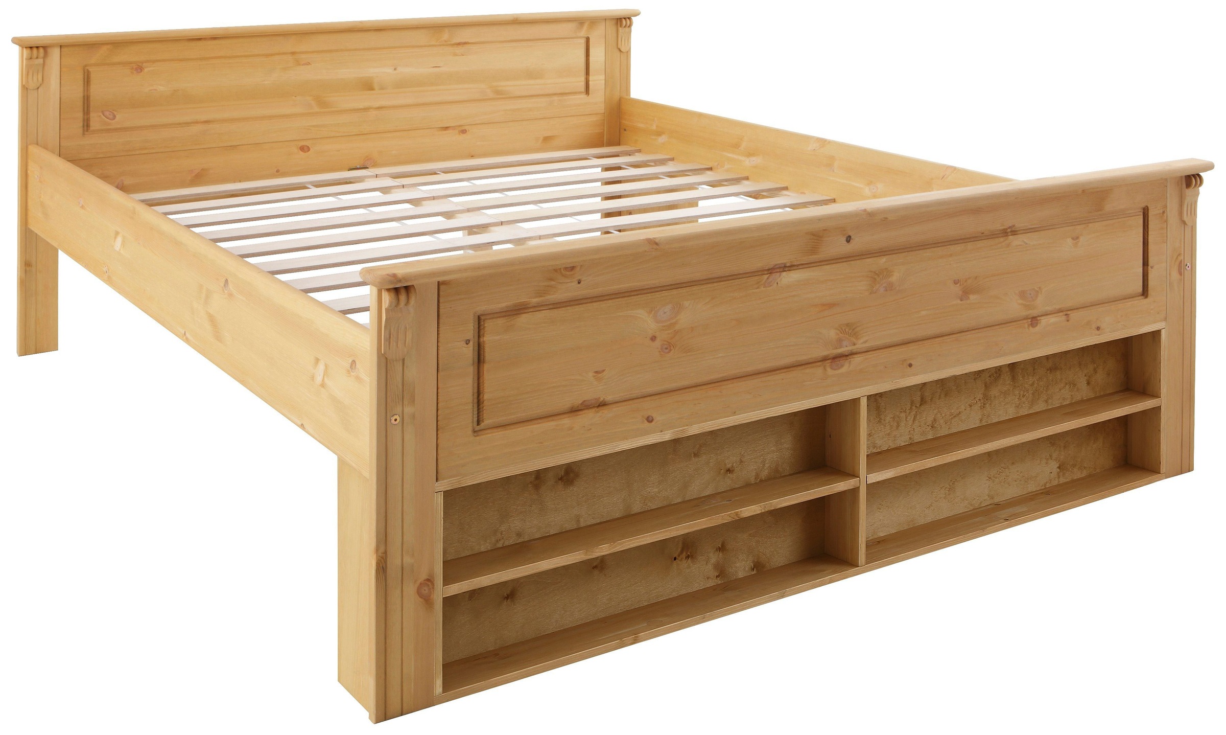 Home affaire Massivholzbett »Tessin«, Liegefläche 180/200 cm, aus massiver Kiefer