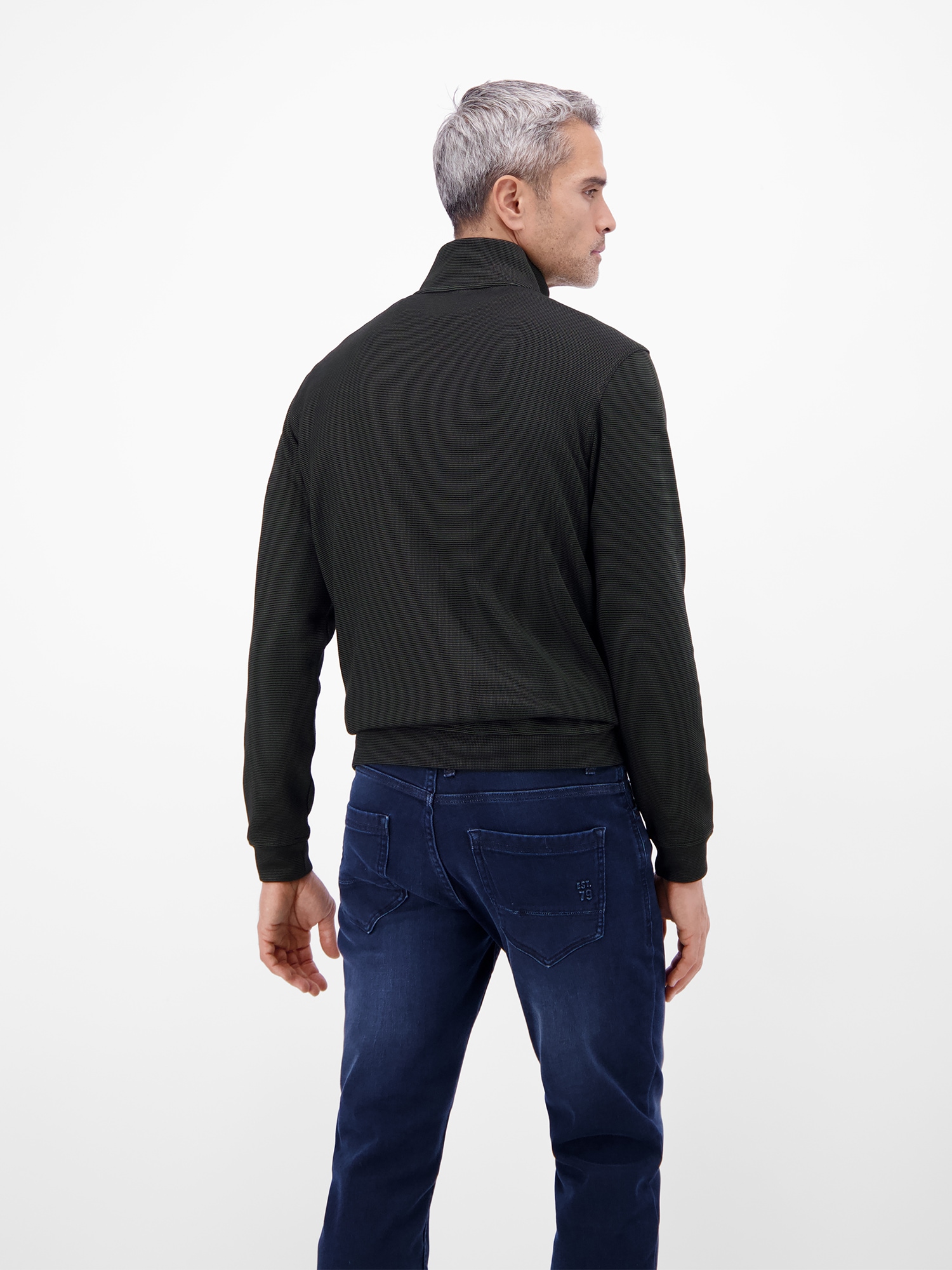 LERROS Sweatshirt »Troyer in hochwertiger Sweatqualität«, Hochwertige Qualität für den Alltag, Regular Fit, Einfarbig
