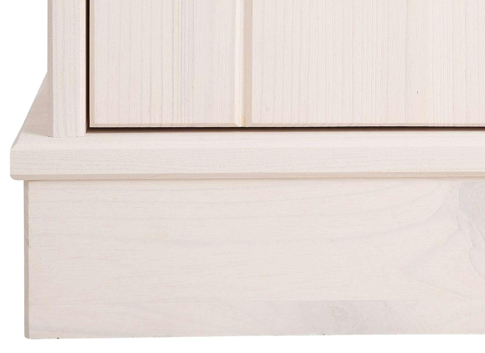 GOODproduct Waschbeckenunterschrank »Indra, Badschrank, Badmöbel, Badezimmerschrank« B/T/H: 64/32/66 cm,  aus massiver Kiefer, 2 Türen,  FSC®-zertifiziert