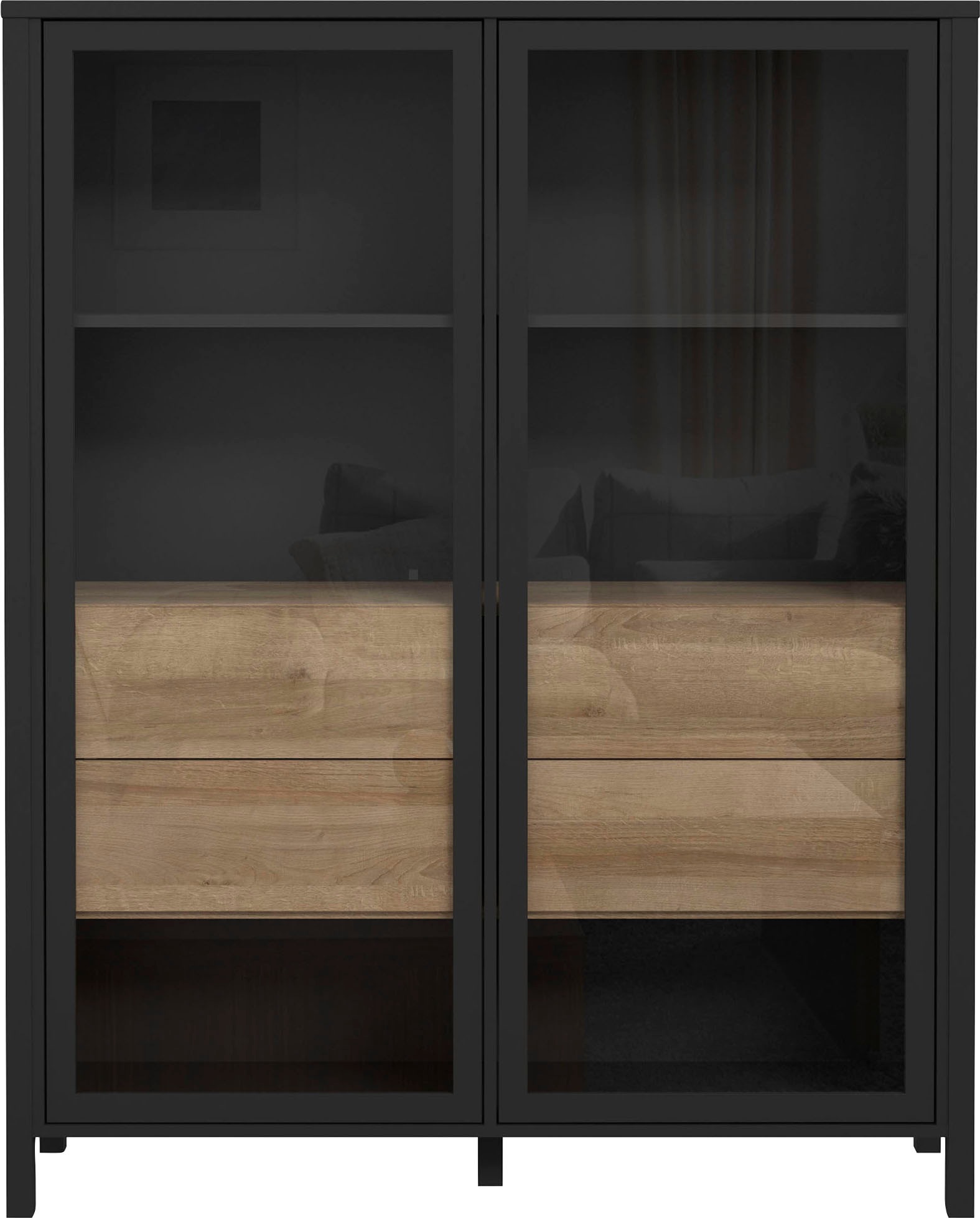 Image of FORTE Highboard "High Rock" Breite ca. 121 cm