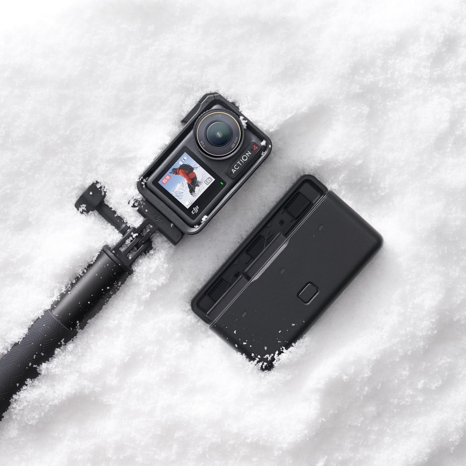 DJI Caméscope »Osmo Action 4 Adventure Combo« 4K Ultra HD