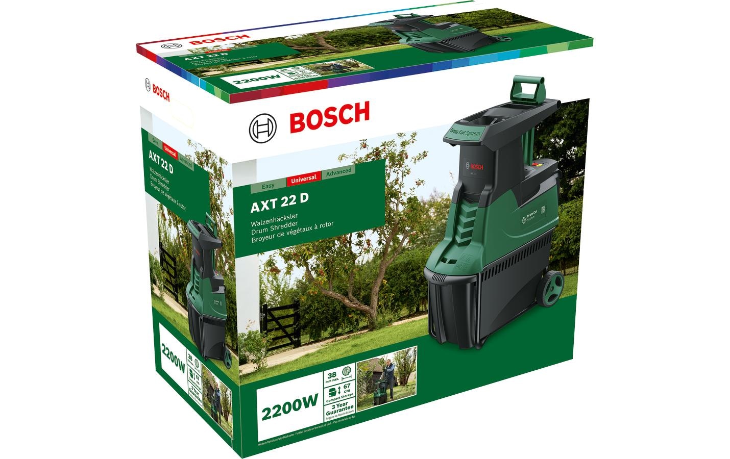 BOSCH Häcksler »Bosch AXT 22 D«