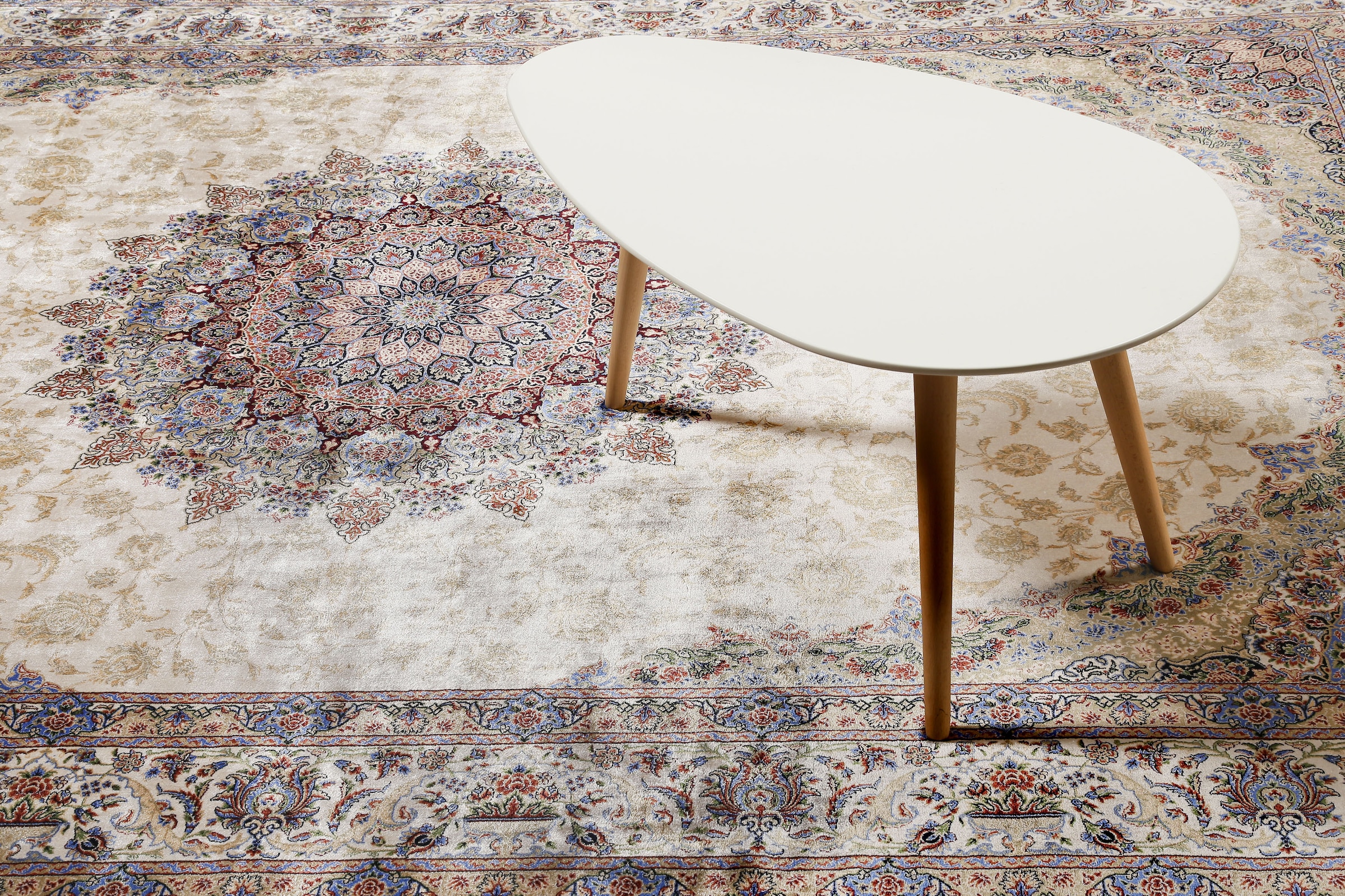 Wecon home Teppich »Täbriz«, rechteckig, 5 mm Höhe, Wohnzimmer, Orient Design