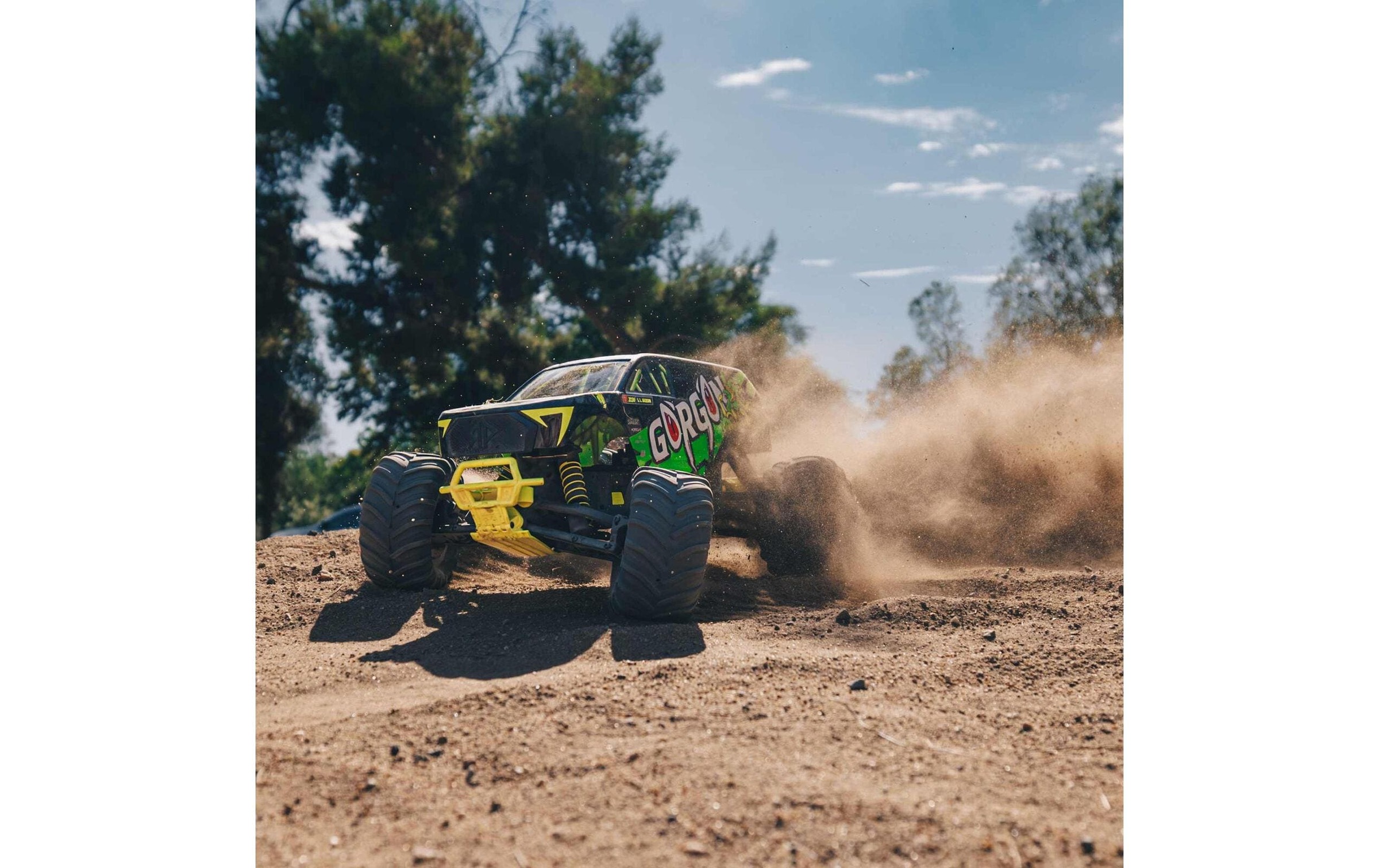 RC-Boot »Arrma Truck Gorgon MEGA 550 RWD Gelb RTR«