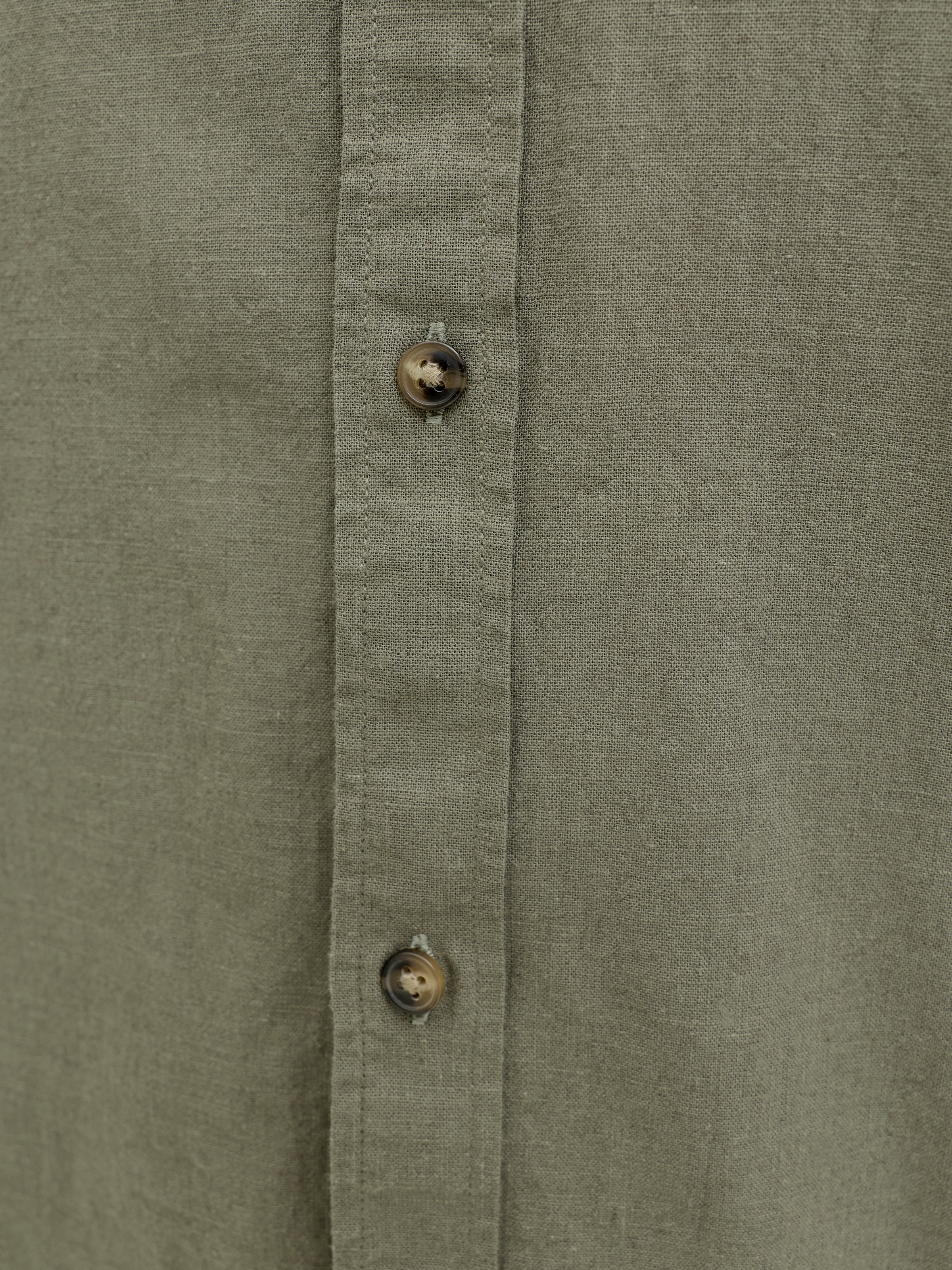 Jack & Jones Chemise à manches courtes »JJESUMMER LINEN BLEND SHIRT S/S SN« Baumwolle mit Leinen, regular fit