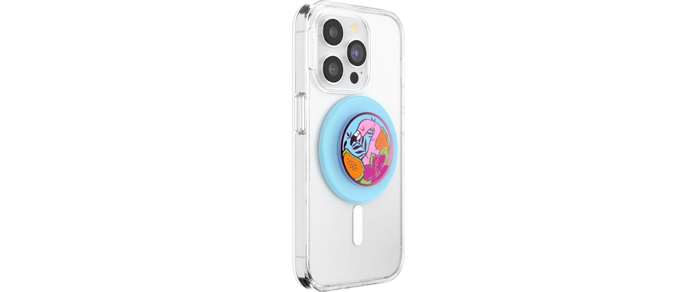 Popsockets Handy-Halterung »Flamingo Enamel MagSafe«