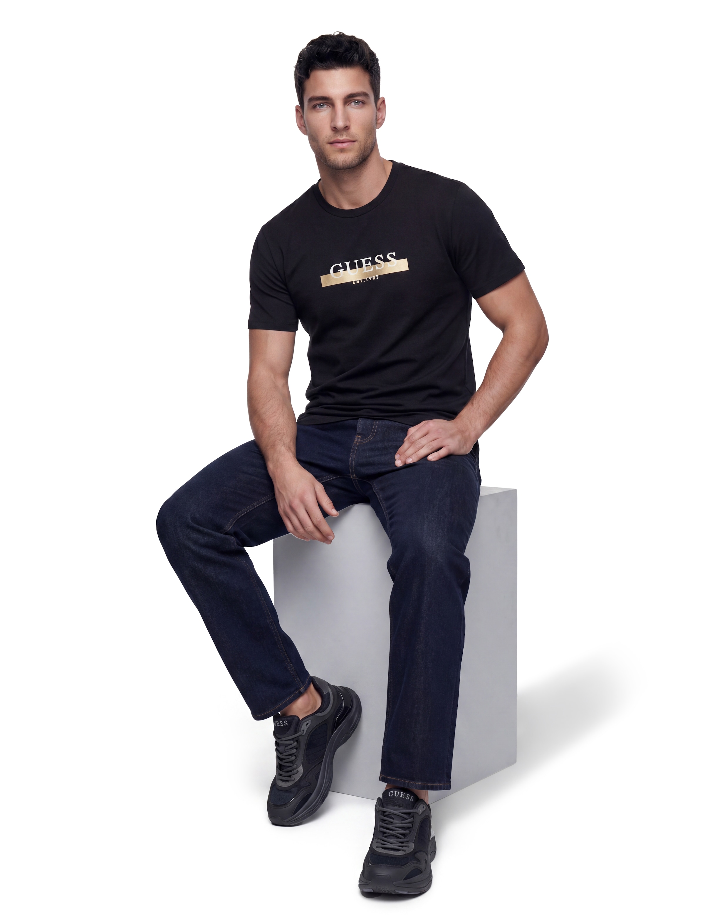 Guess Jeans à 5 poches »DAMON« Relaxed Fit, Stretch-Denim