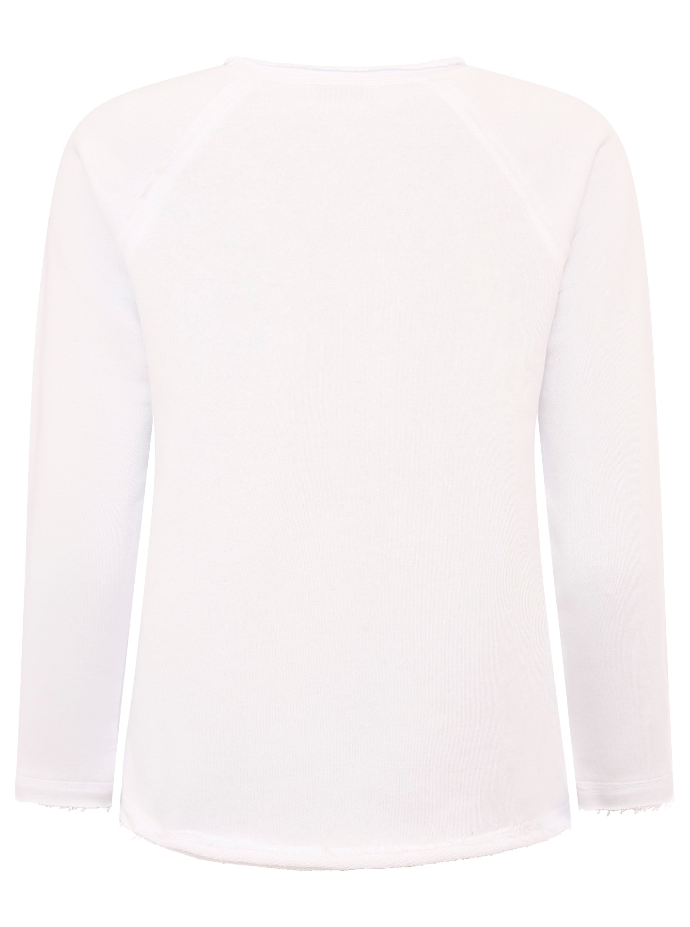 Zwillingsherz Sweatshirt »"Strandglück"«, mit Used-Look Kanten
