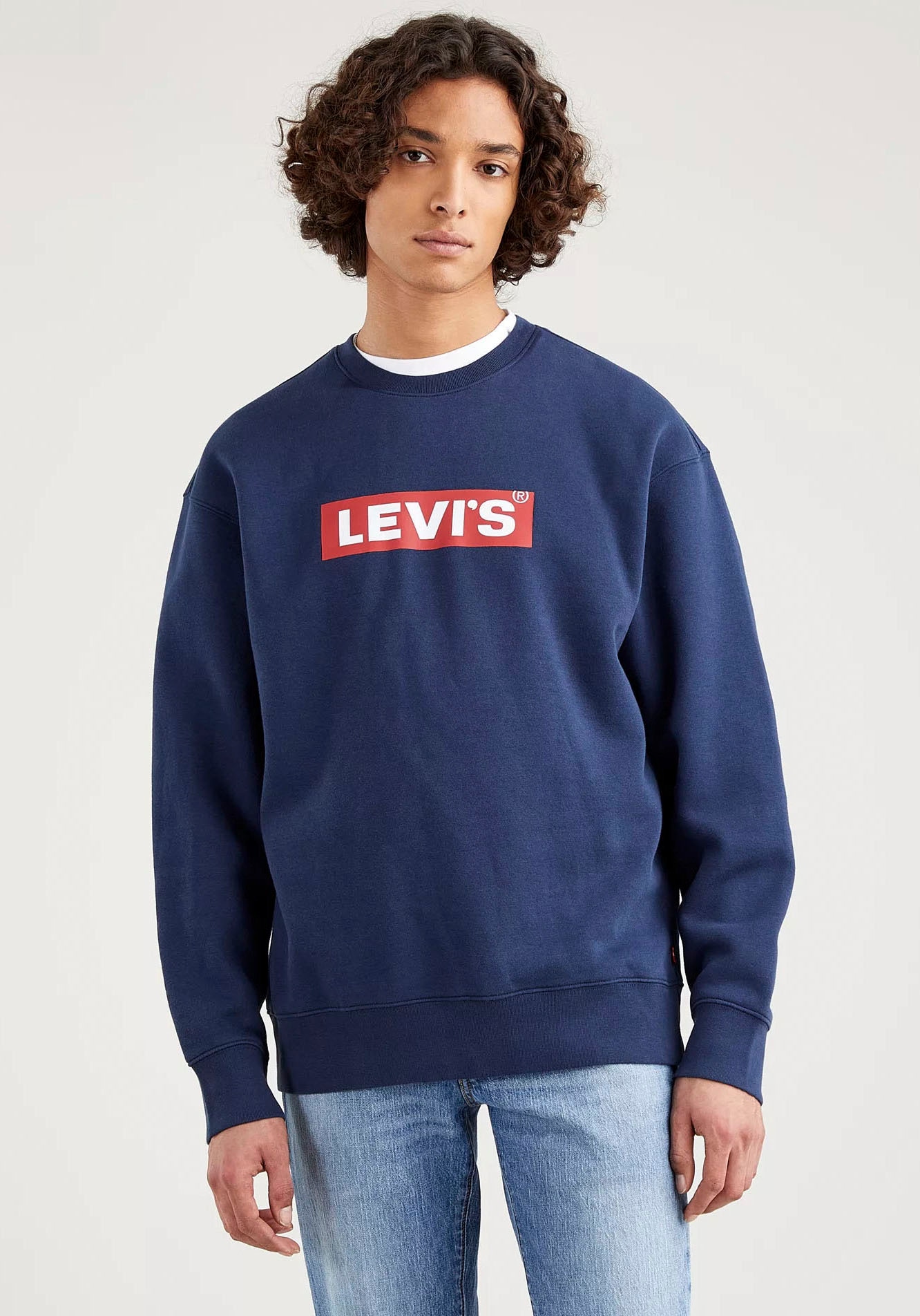 Sweatshirt »T3 RELAXED GRAPHIC CREW«, mit Logo-Print