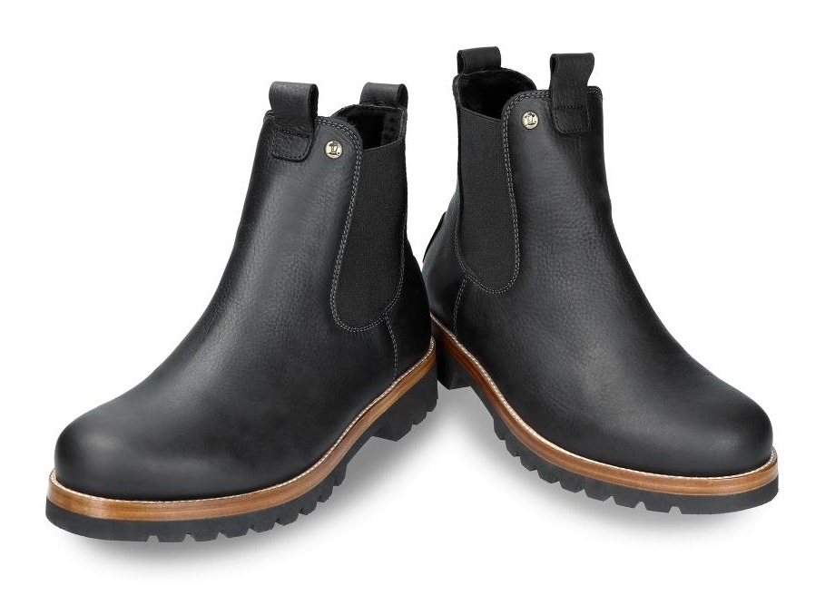 Panama Jack Chelseaboots »Burton Igloo C1«, mit kuscheligem Lammfellfutter