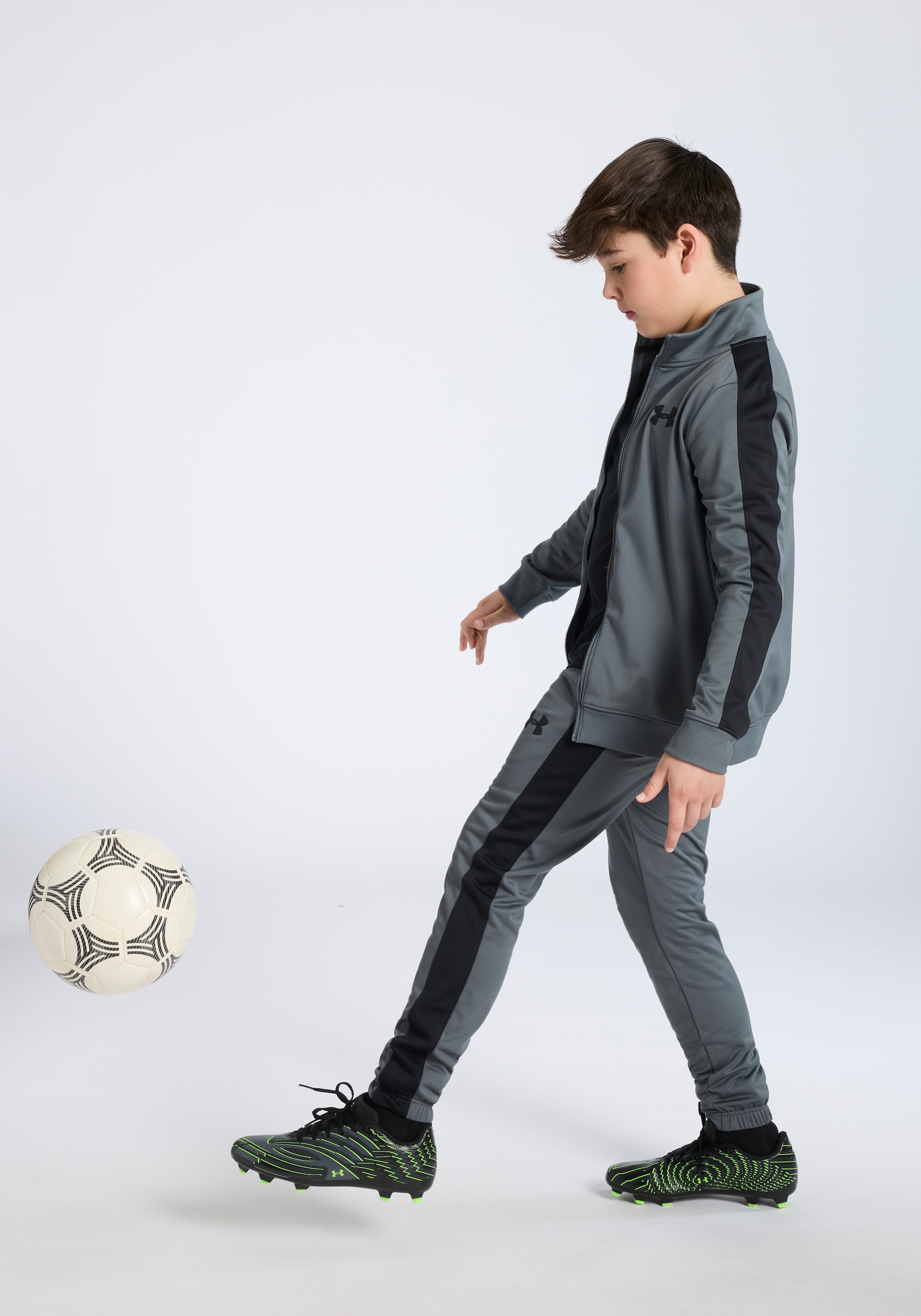 Under Armour® Combinaison d'entraînement »UA Rival Knit Track Suit« Für Kinder - Material innen weich angeraut