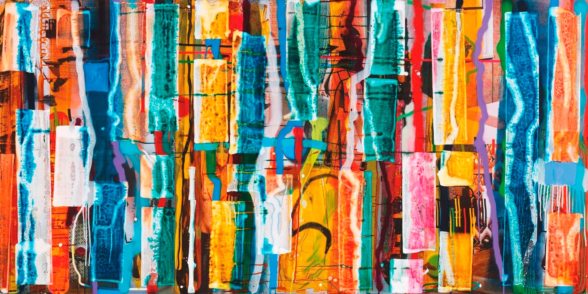 Image of Komar Vliestapete "Digitaldruck Vlies - Clearwater XXI - Grösse 500 x 250 cm" bedruckt glatt Wohnzimmer, Schlafzimmer
