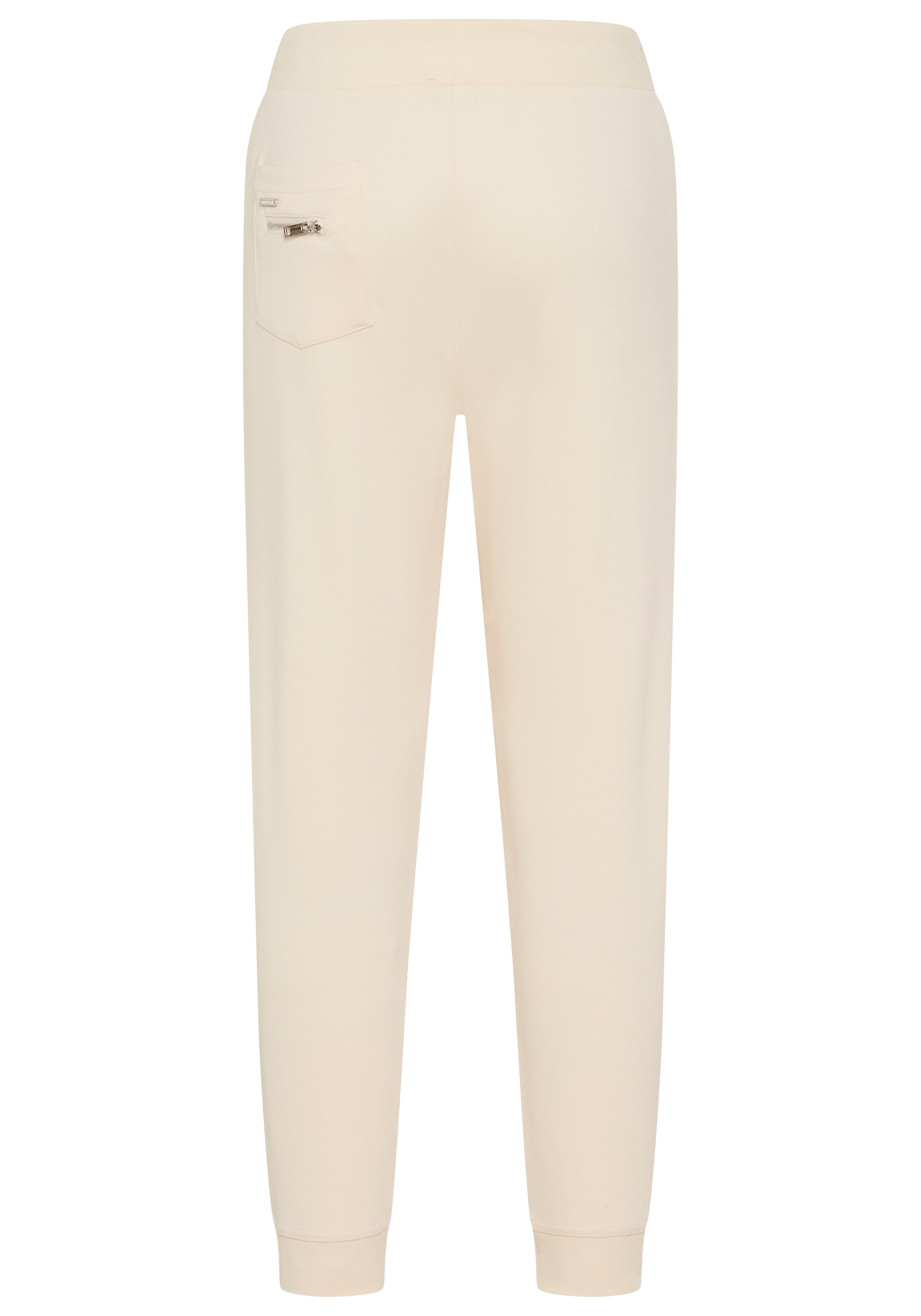 Bruno Banani Pantalon en jersey  figurbetonte Passform, knöchellang mit Rippbündchen