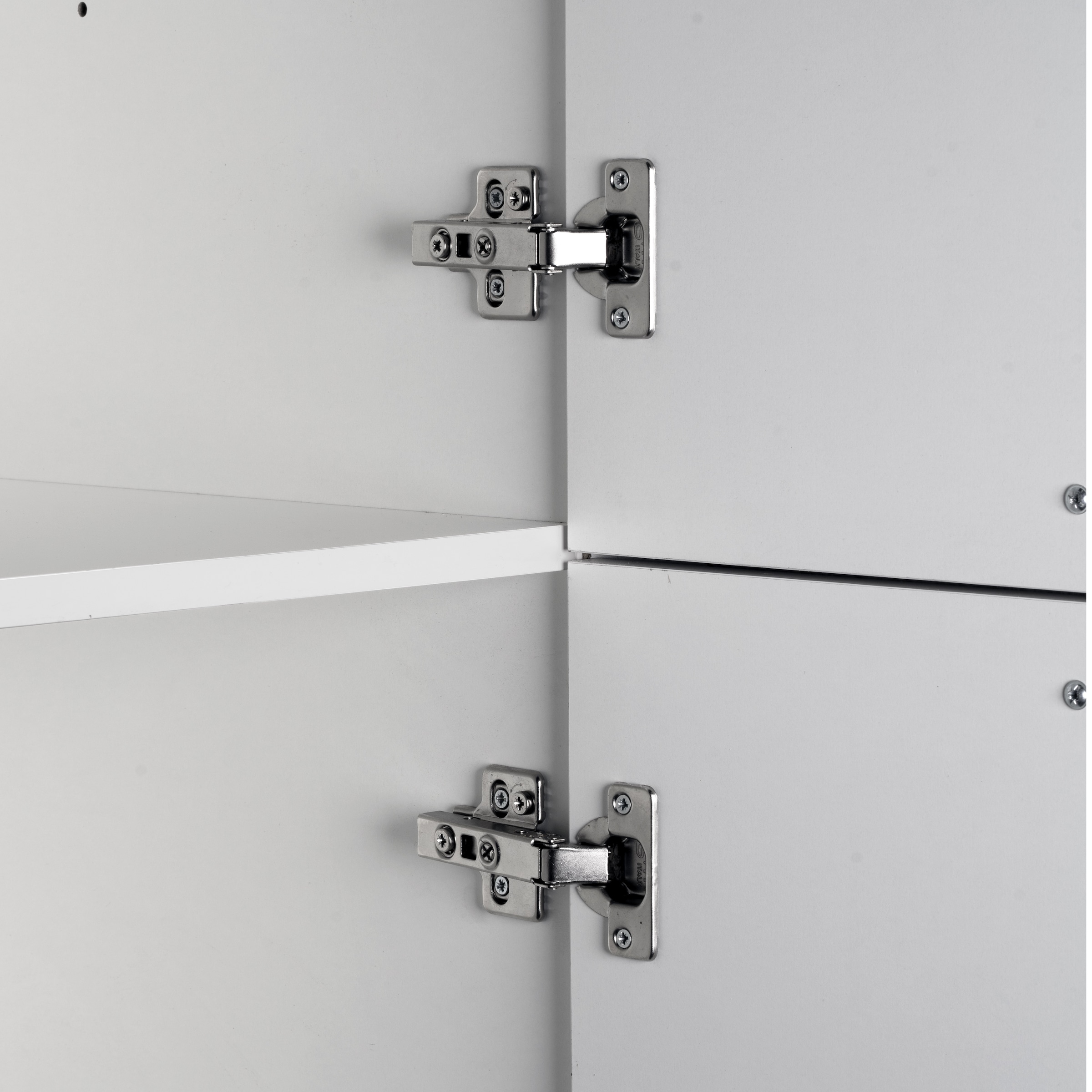 KOCHSTATION Armoire réfrigérée encastrable »Luna, Kühlschrank-Umbau, Einbauschrank für Kühlschrank, Made in Italy« B/T/H: 60×60×214,5 cm, für zwei Kühlschrankhöhen vorbereitet