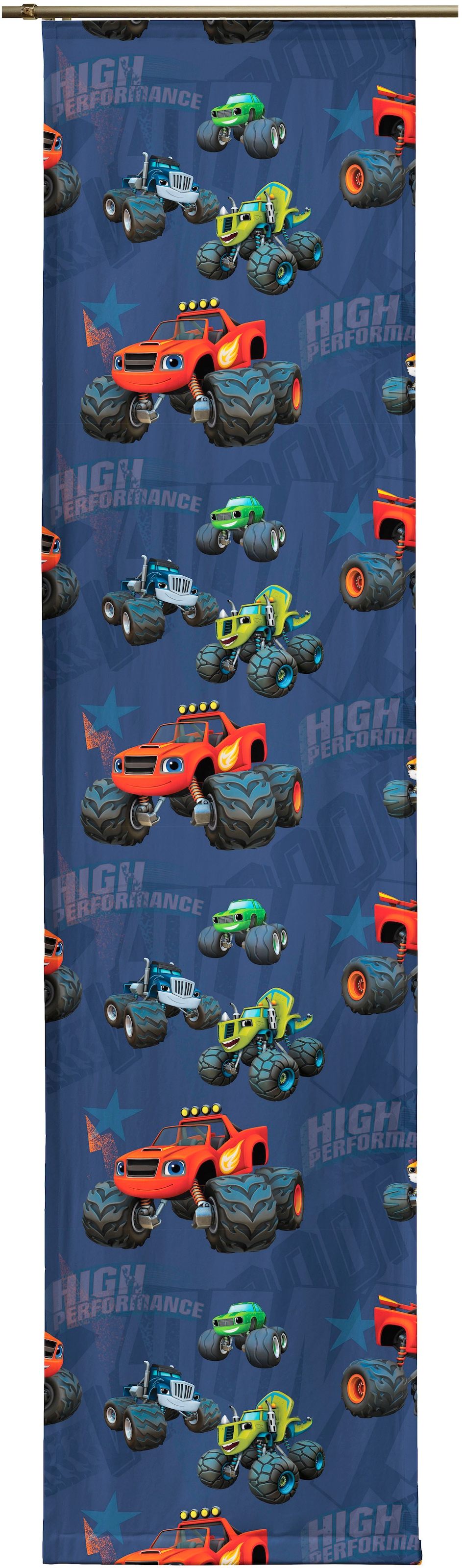 Wirth Schiebegardine »Trucks«, (1 St.), Nickelodeon