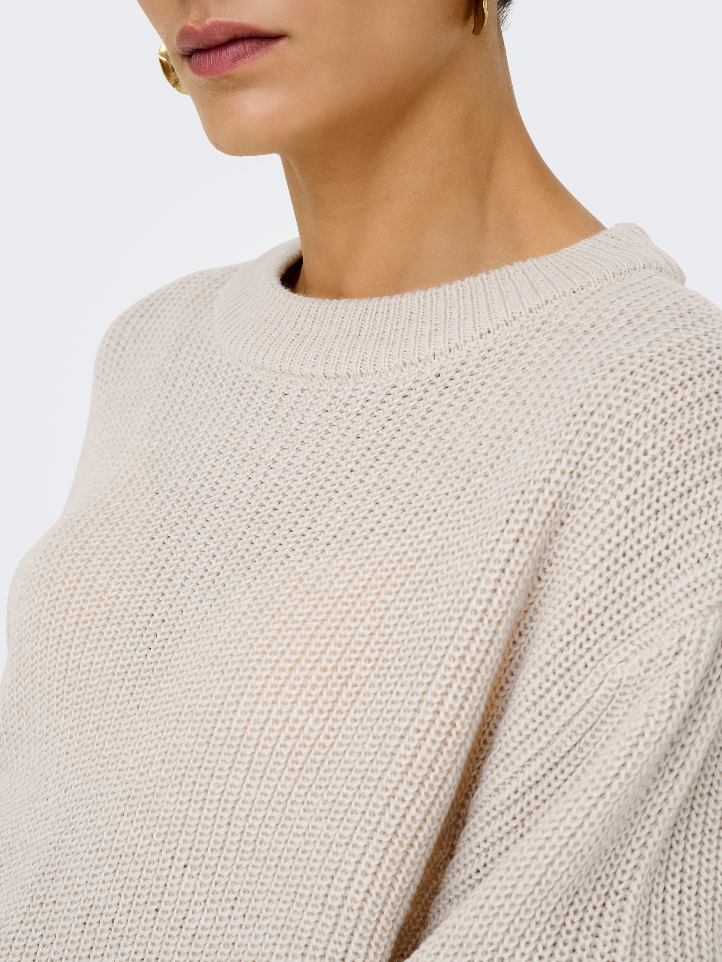 ONLY Strickpullover »ONLMILOUZ LS RIB PULLOVER KNT NOOS«