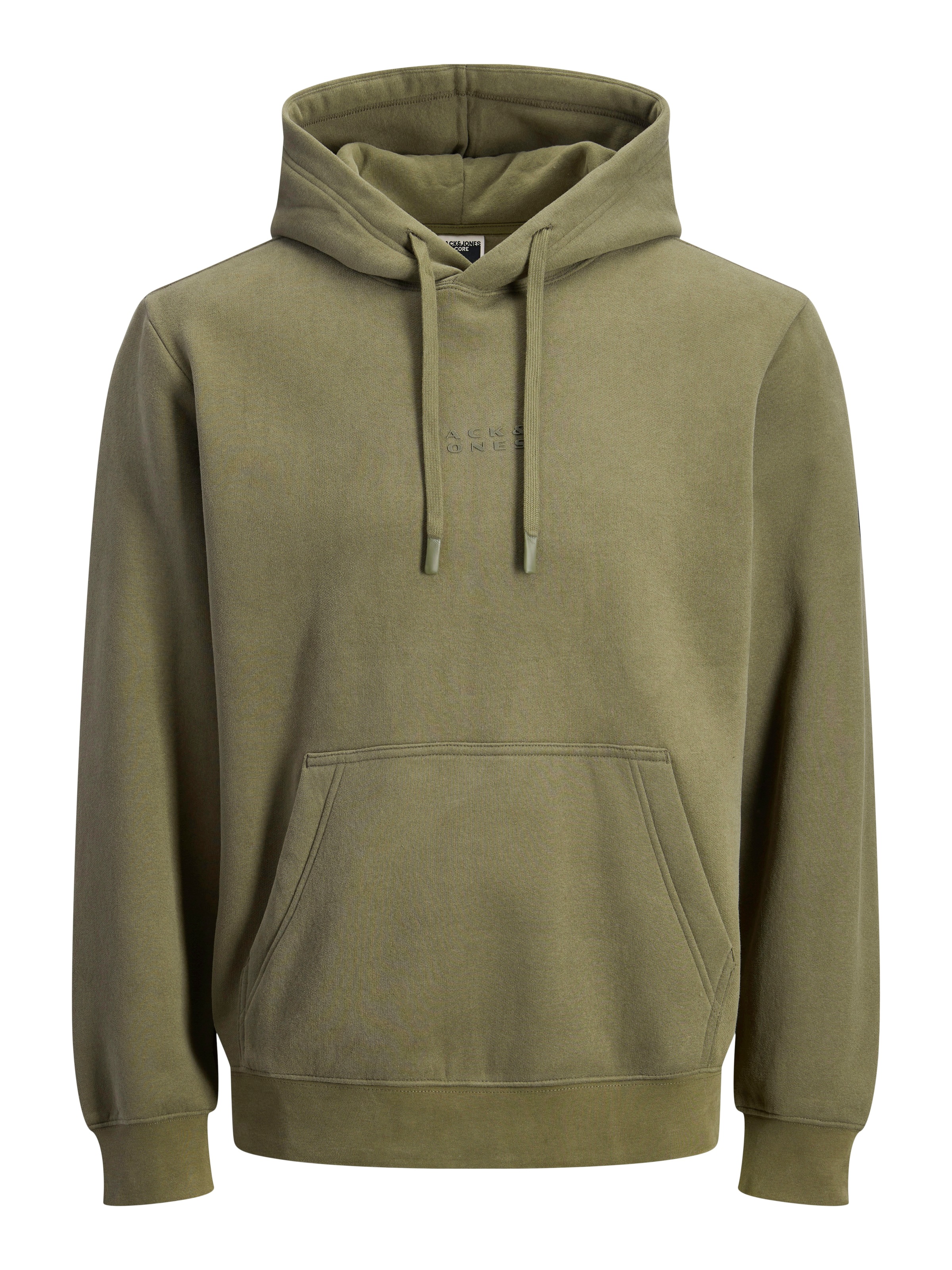 Image of Jack & Jones PlusSize Kapuzensweatshirt "JCOPOINT SWEAT BADGE HOOD BF PLS"
