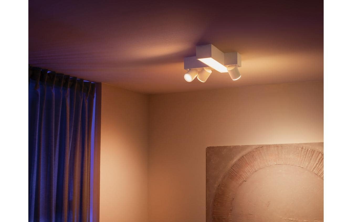 Philips Hue LED Deckenleuchte »Centris Cross 3er-Spot«, Leuchtmittel GU10 | LED wechselbar