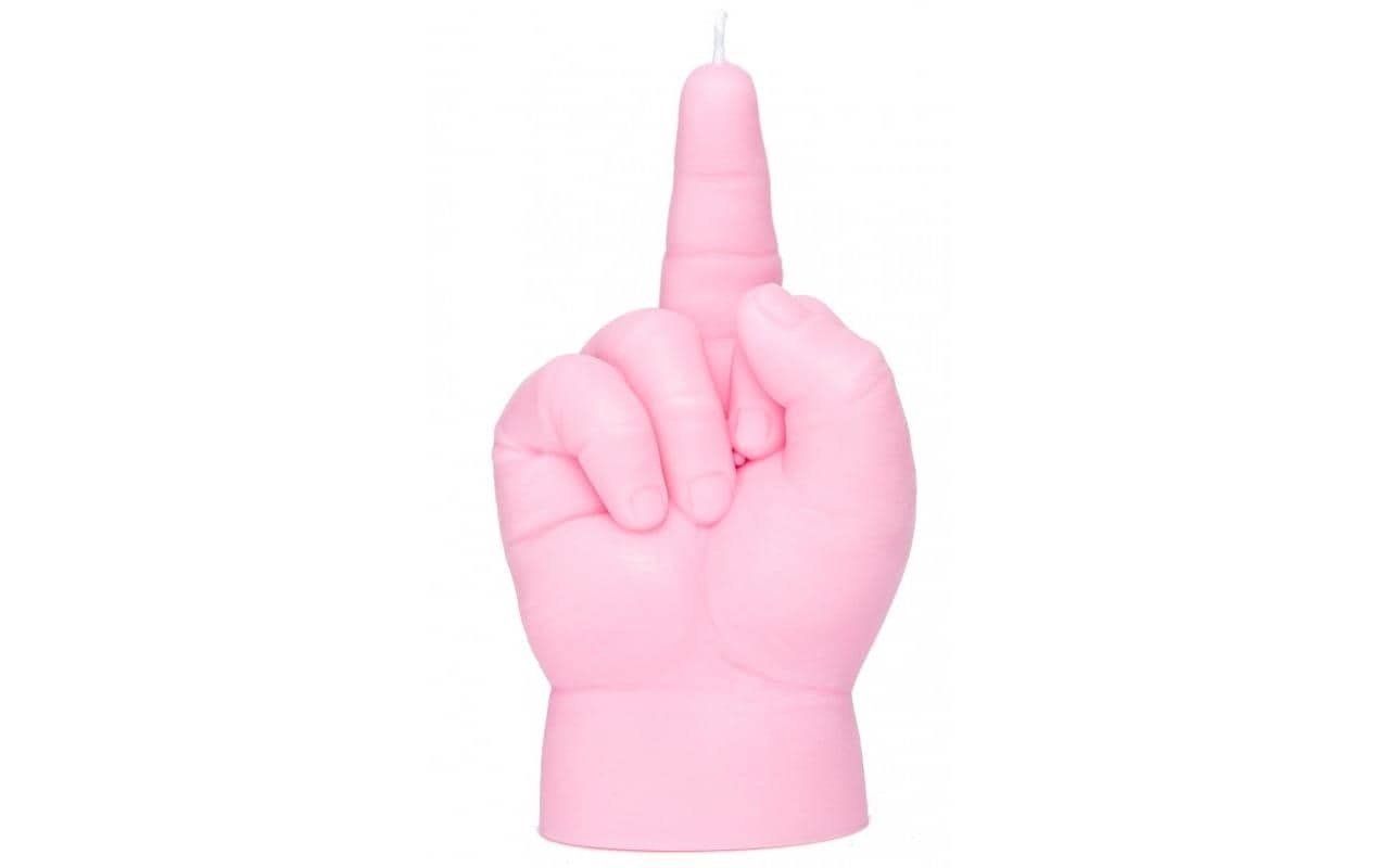 Image of Formkerze "Mandatus Candle Hand Baby F*ck You"