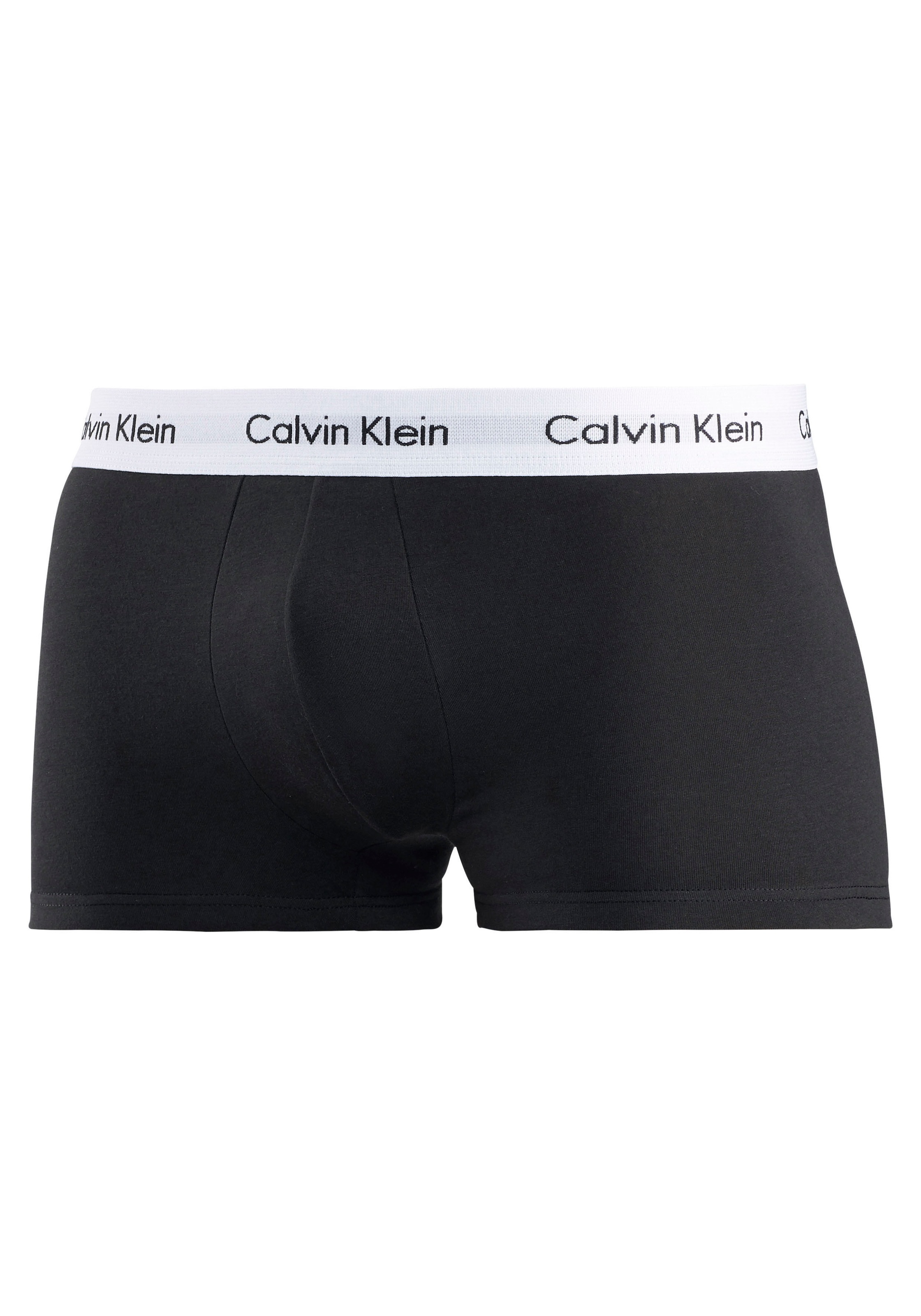 Calvin Klein Underwear Trunk »CK Low Rise Trunk 3 PACK« 3 Stk. tlg., mit weissem Webbund