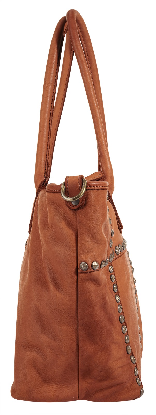 Samantha Look Shopper echt Leder, Made in Italy