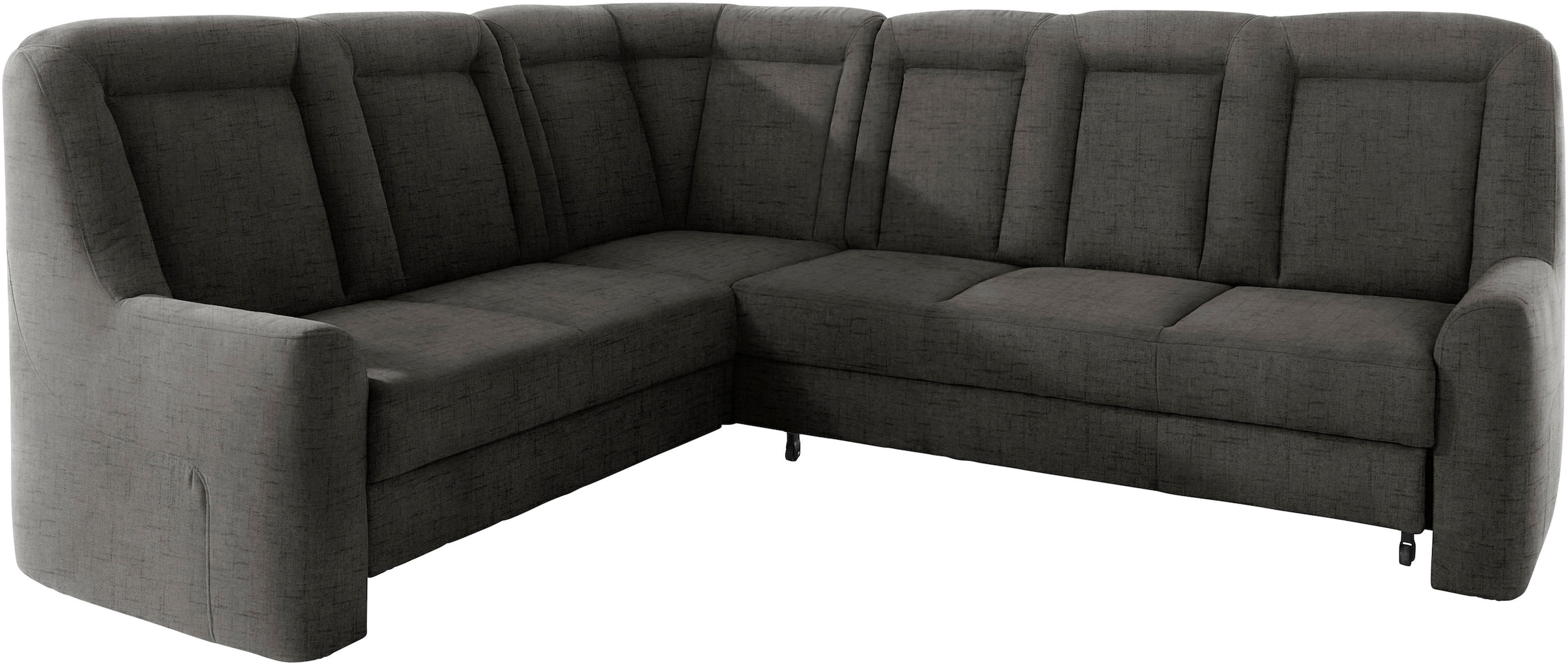 sit&more Ecksofa »Melissa L-Form«, klassisches Polsterprogramm, wahlweise Bettfunktion und Schubkasten