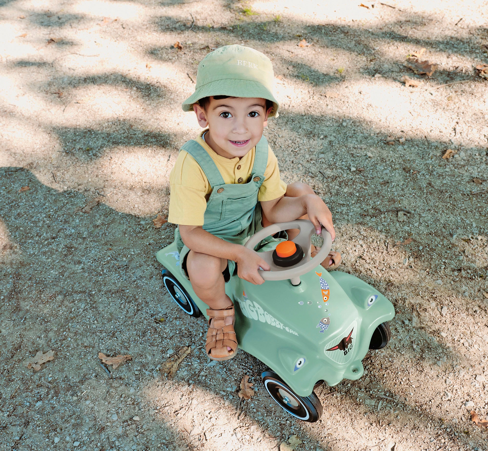 BIG Voiture à bascule »BIG Bobby-Car Green Sea« Made in Germany