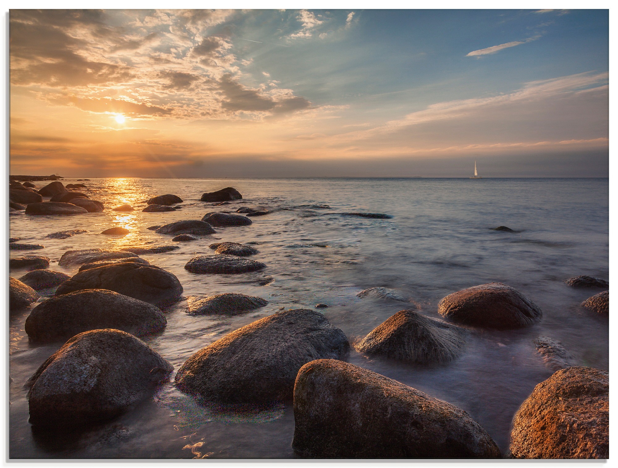 Image of Artland Glasbild »Heimkehr am Abend....«, Gewässer, (1 St.) bei Ackermann Versand Schweiz