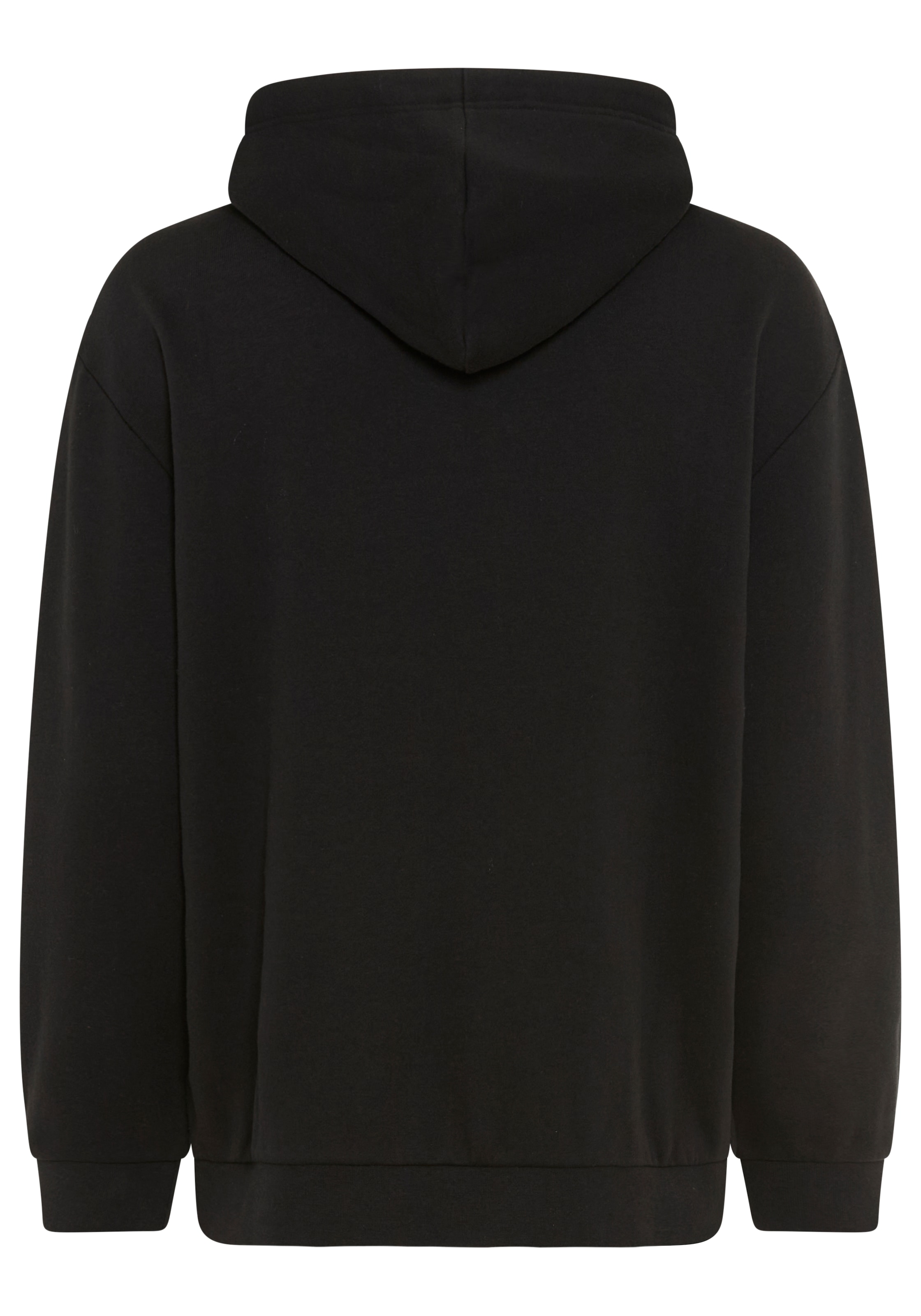 DELMAO Kapuzensweatshirt , Weiche Baumwollmischung mit Kängurutasche & Kapuze
