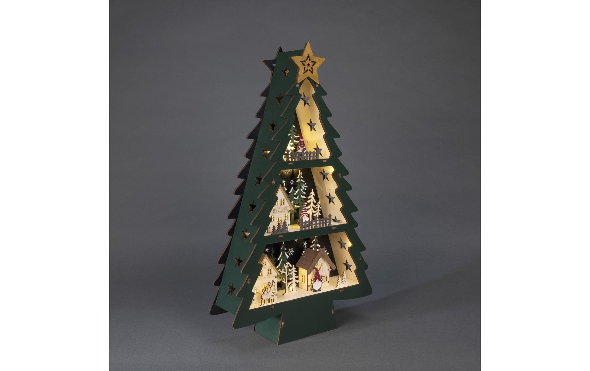 KONSTSMIDE Objet décoratif LED »Baum 55 cm x 33 cm« 1 cuis