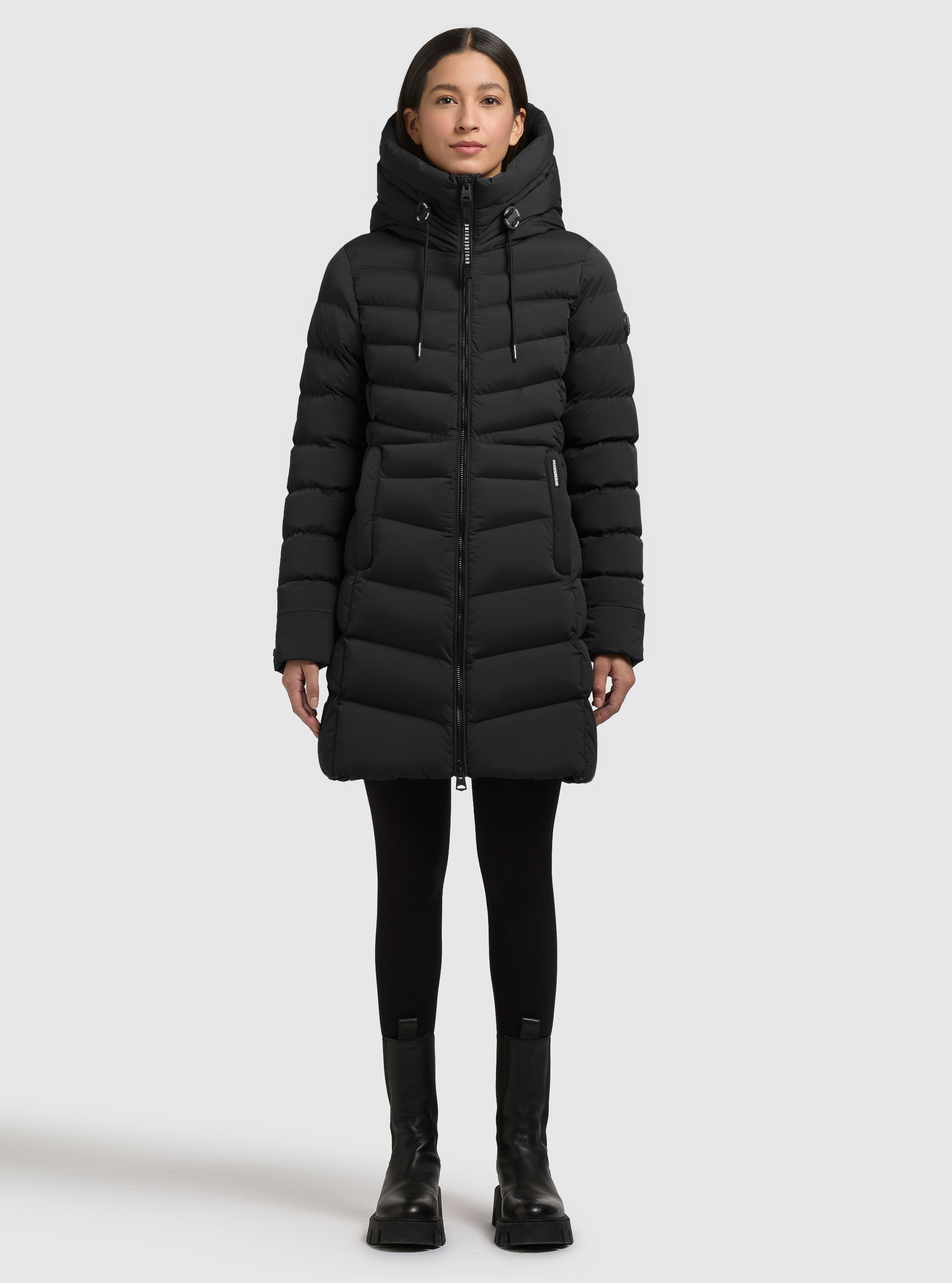 khujo Manteau matelassé »TUHANI5« mattes Obermaterial