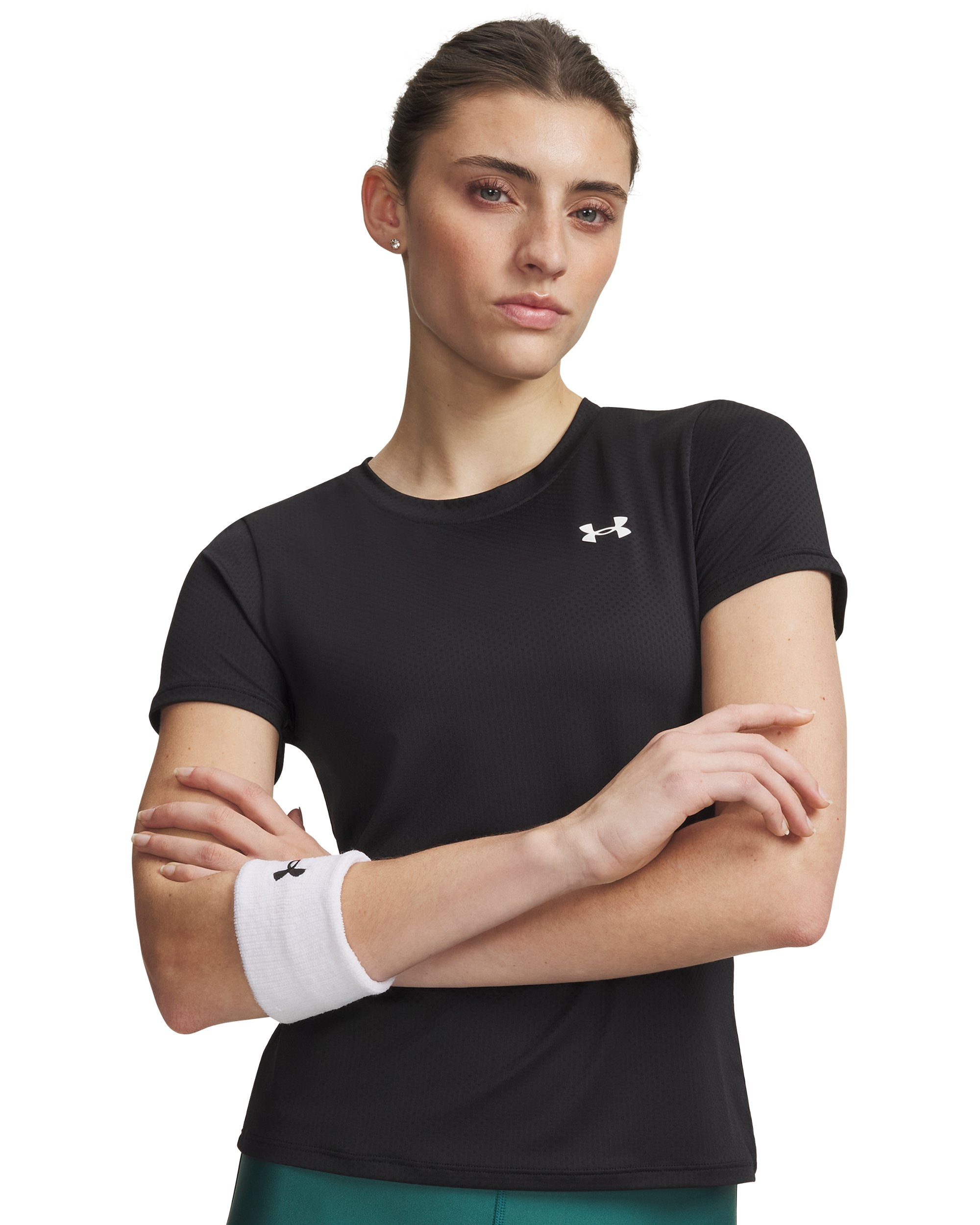 Image of Under Armour T-Shirt aus Netzstoff, atmungsaktiv, schnell trocknend, mit 4-Wege-Stretch