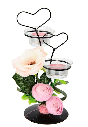 Teelichthalter »Rose«, (1 St.)