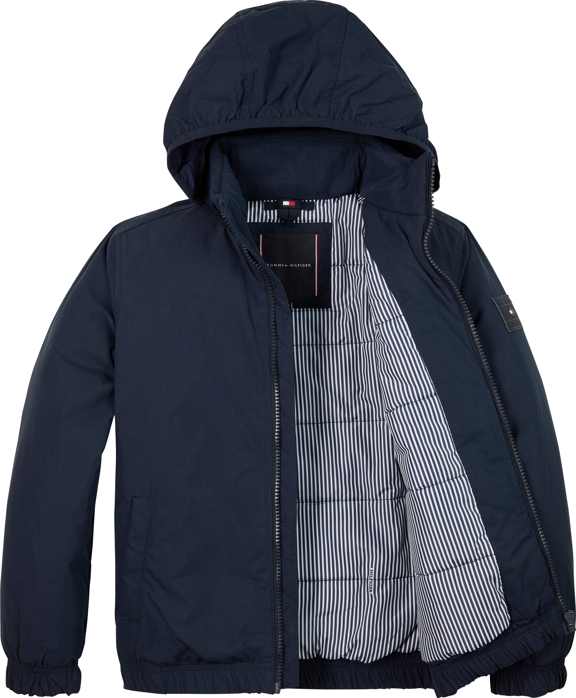 Tommy Hilfiger Steppjacke »ESSENTIAL PADDED JACKET«, mit Kapuze, für Kinder bis 16 Jahre, mit Kapuze im Kragen