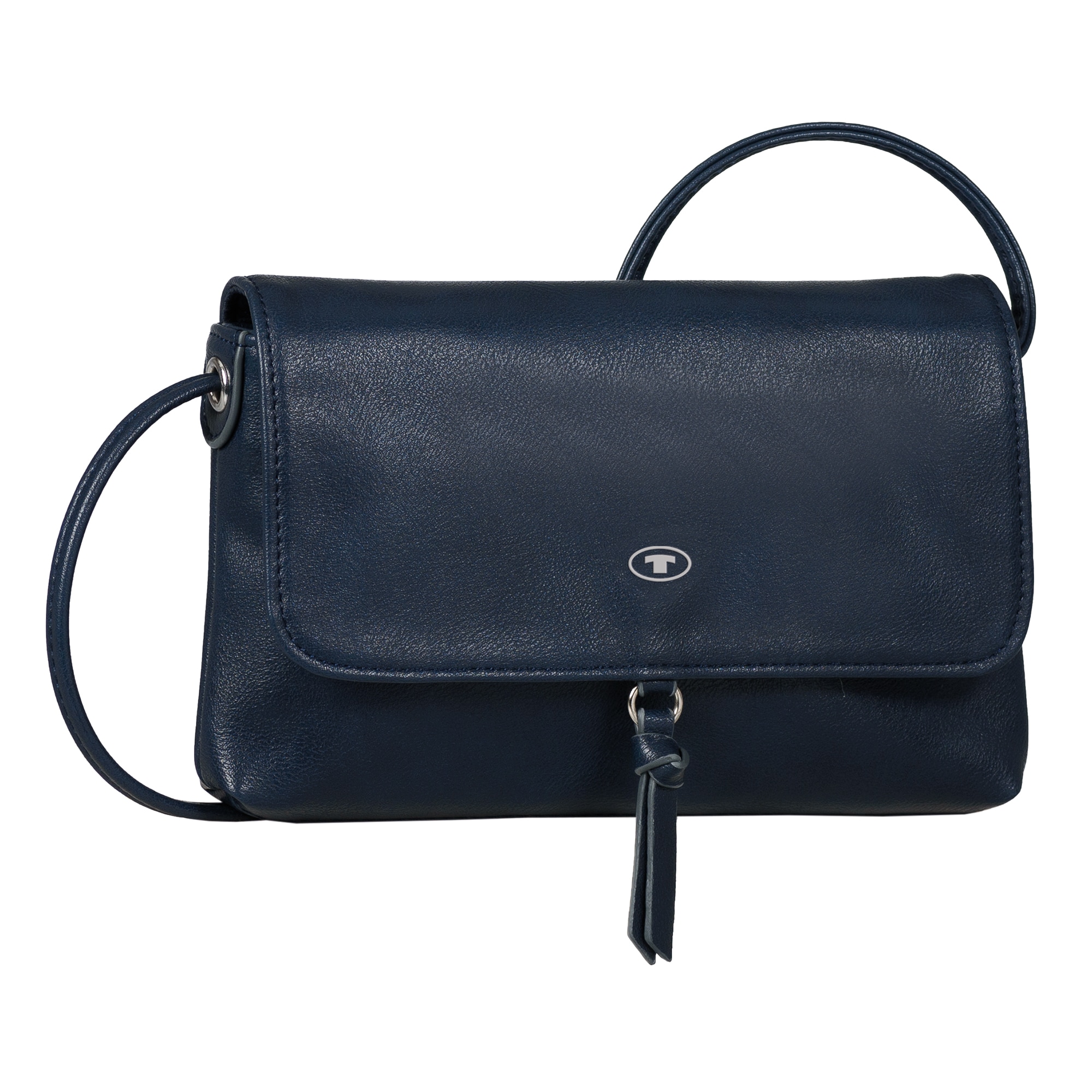 TOM TAILOR Sac à bandoulière »Luna« mit hochglänzendem Logo und kleinem dekorativen Knoten