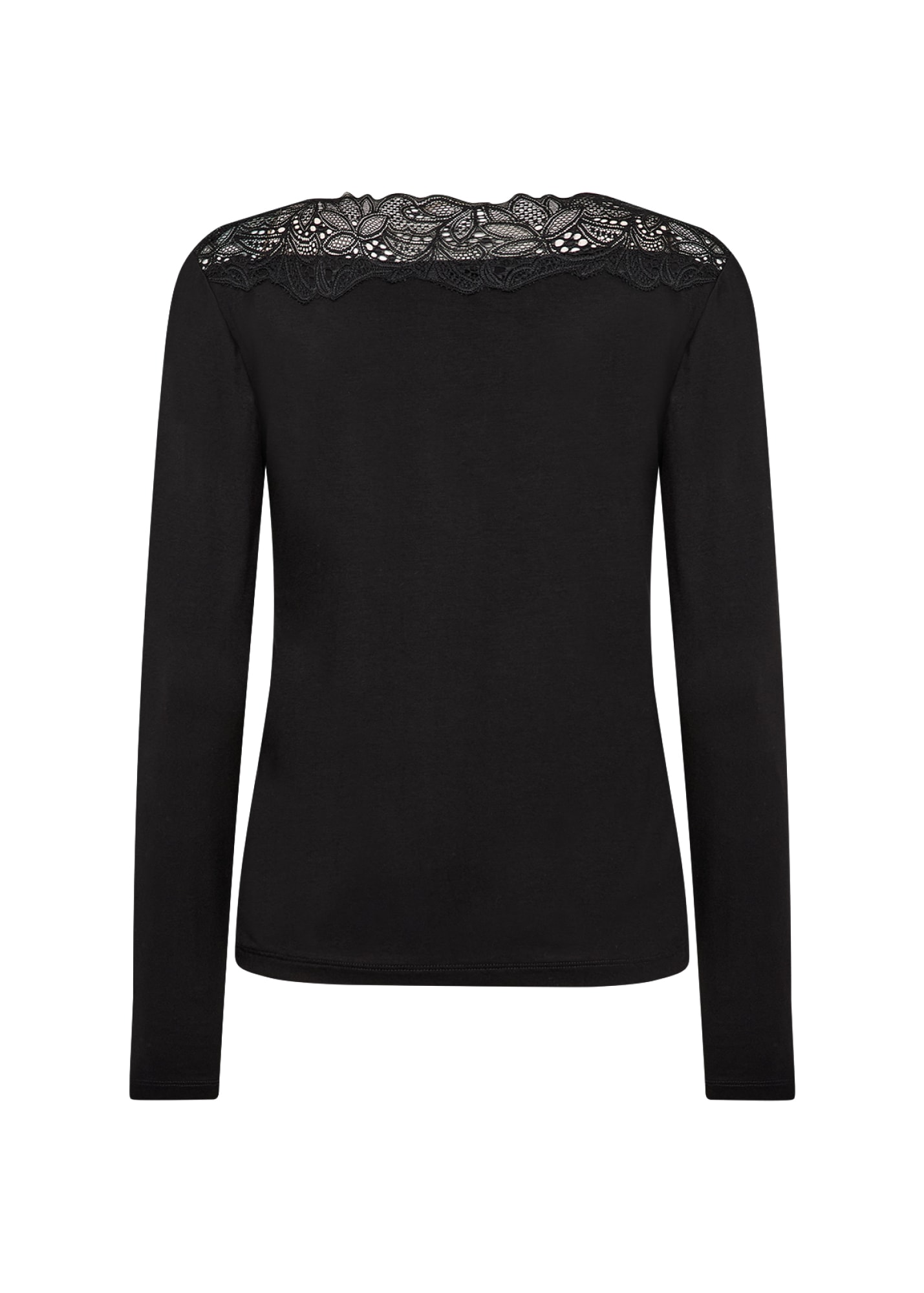 soyaconcept T-shirt à manches longues »SC-MARICA 301« mélange de viscose, dentelle