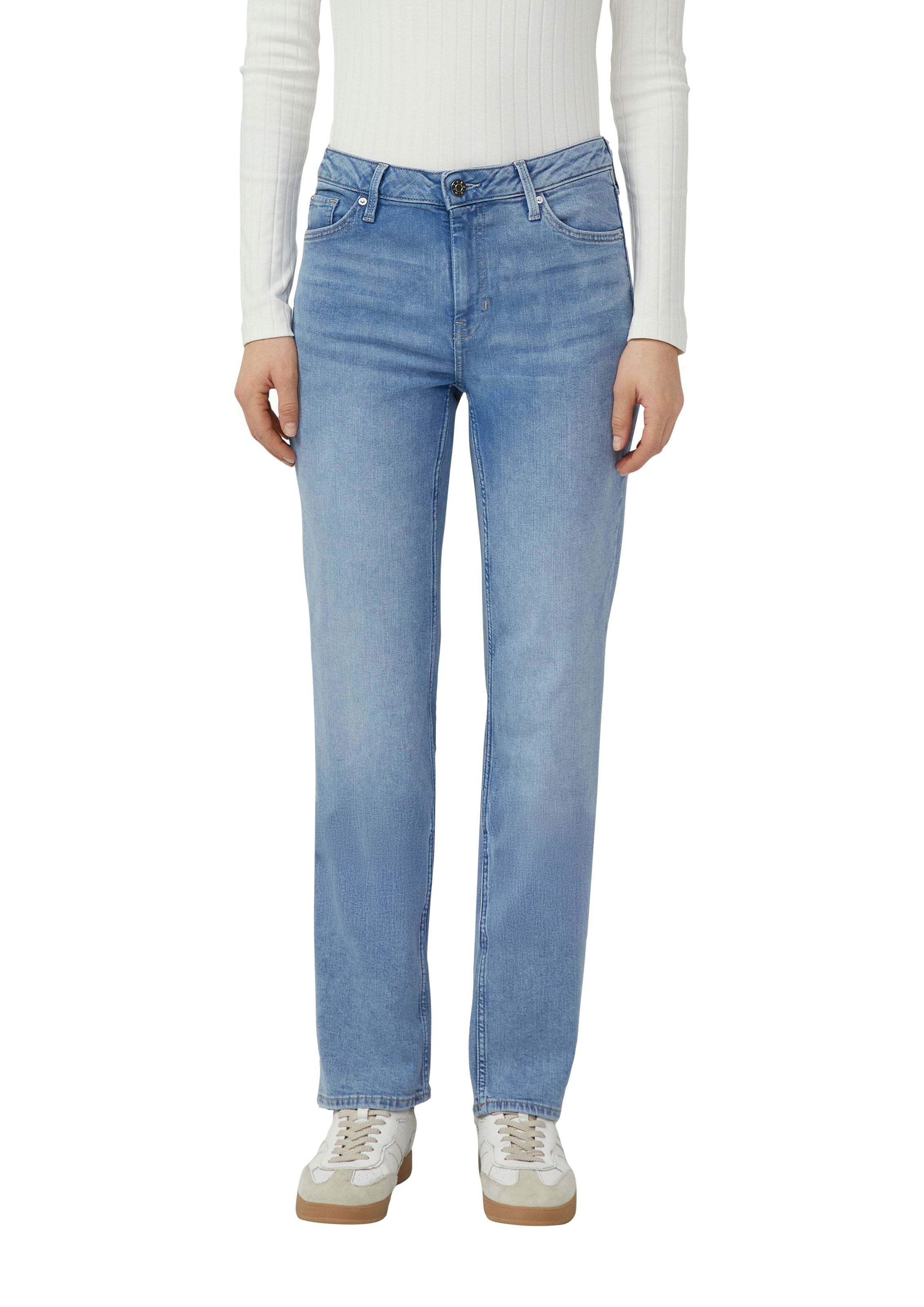 Image of s.Oliver Straight-Jeans Mid Rise, Regular Fit