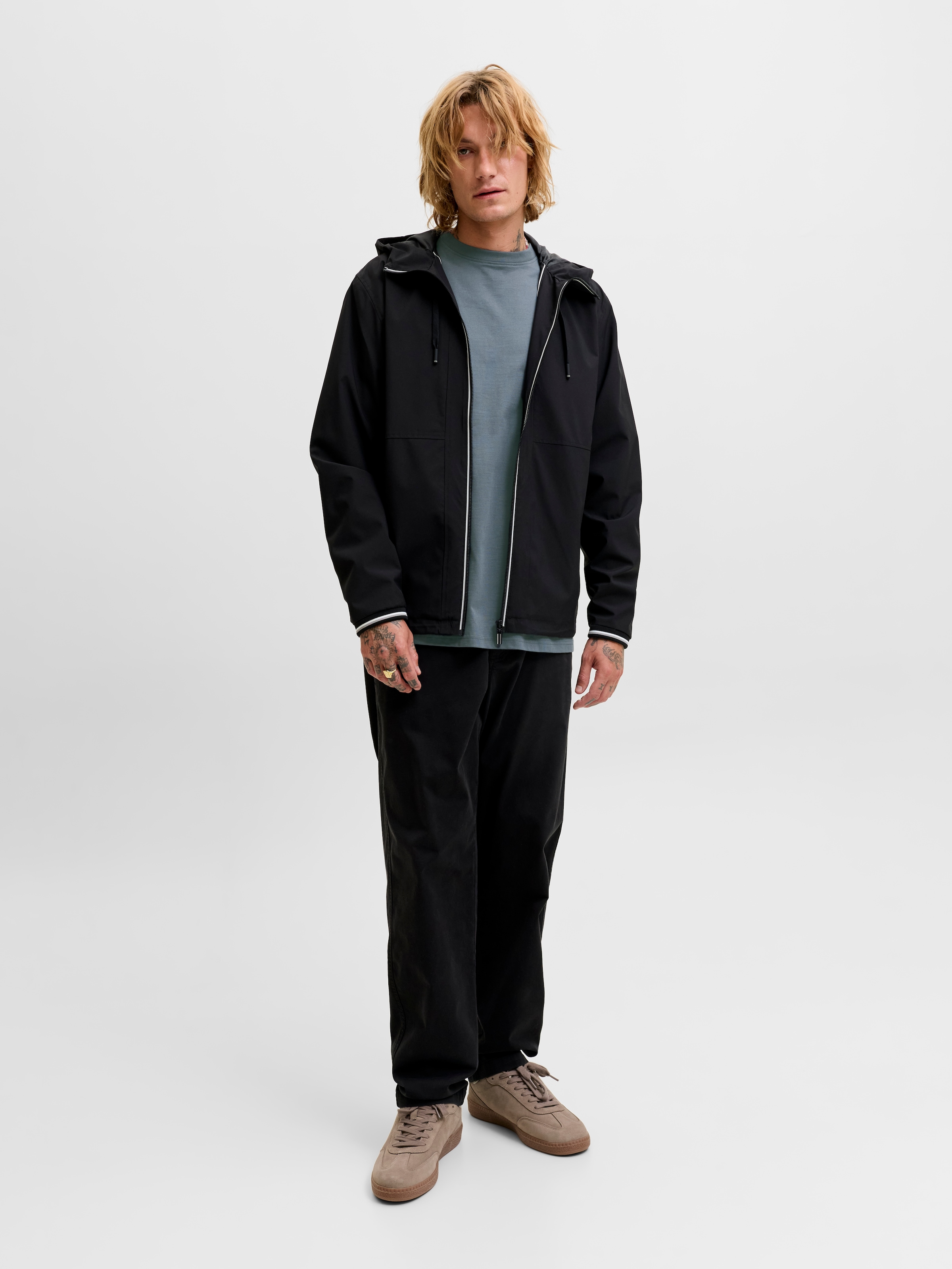 Jack & Jones Rundhalsshirt »JJEORGANIC RELAXED TEE SS O-NECK NOOS« Baumwolle, relaxed fit