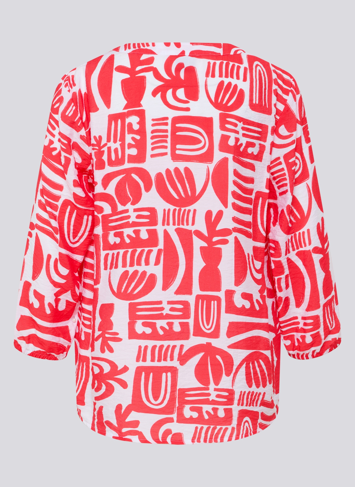 Rabe Blouse classique mit All-Over Print