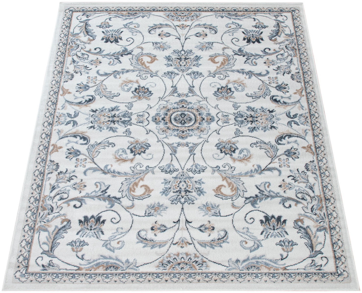 Image of Paco Home Teppich »Tuja 836«, rechteckig, 7 mm Höhe, Kurzflor, Orient-Optik, Vintage Design, Wohnzimmer bei Ackermann Versand Schweiz